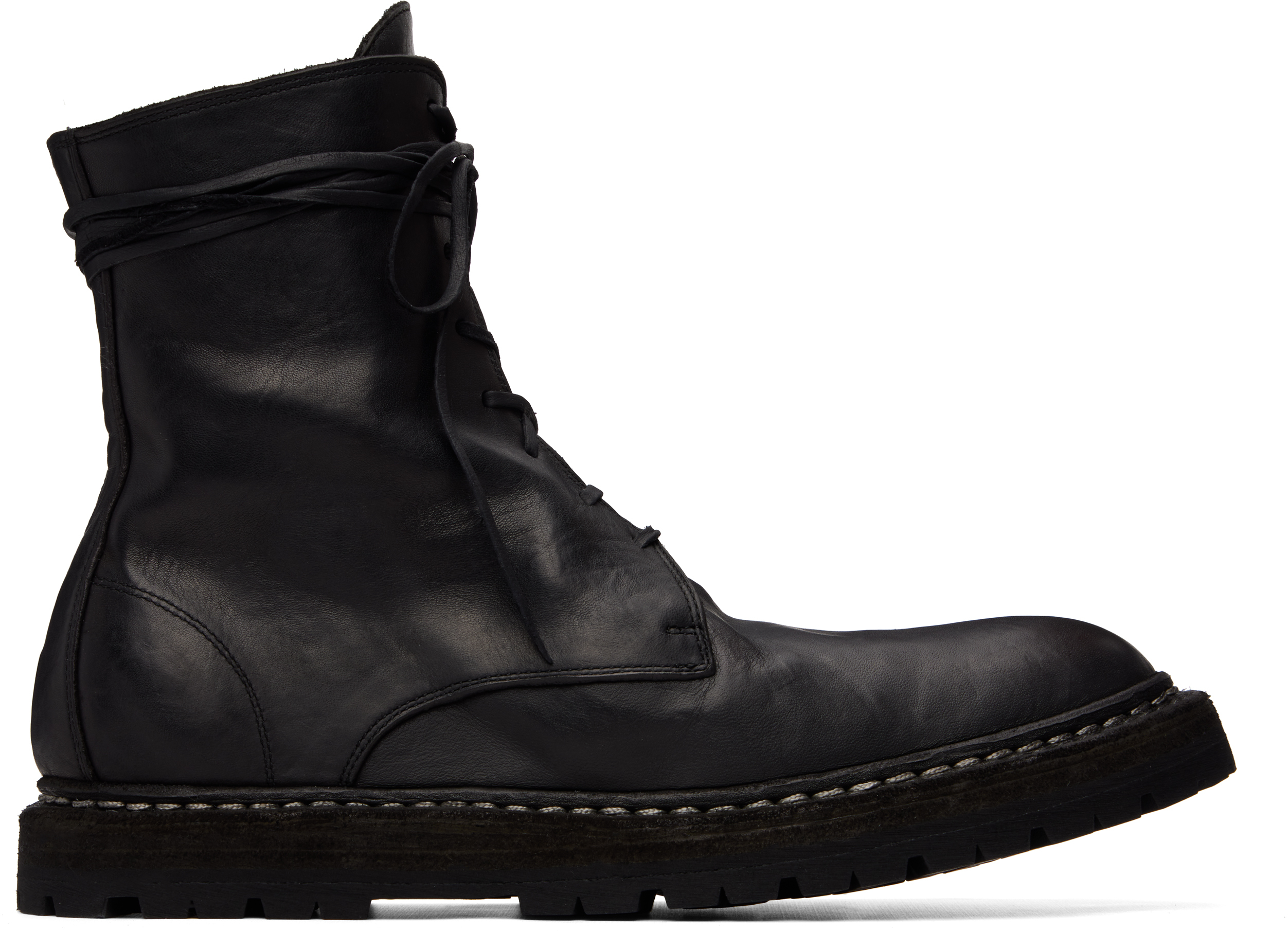 Guidi メンズ レースアップブーツ | SSENSE 日本