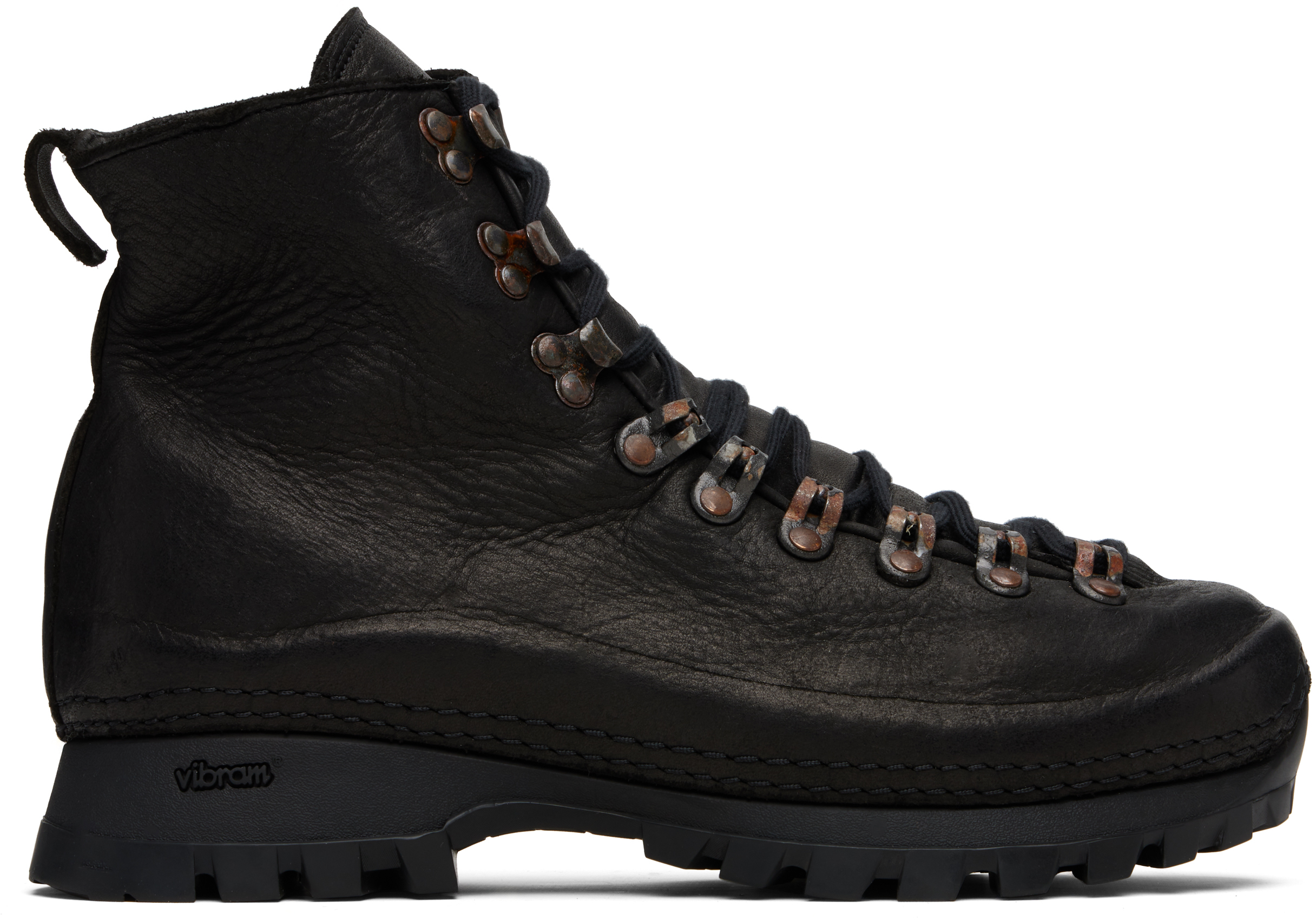 Guidi Black Hiking Boots