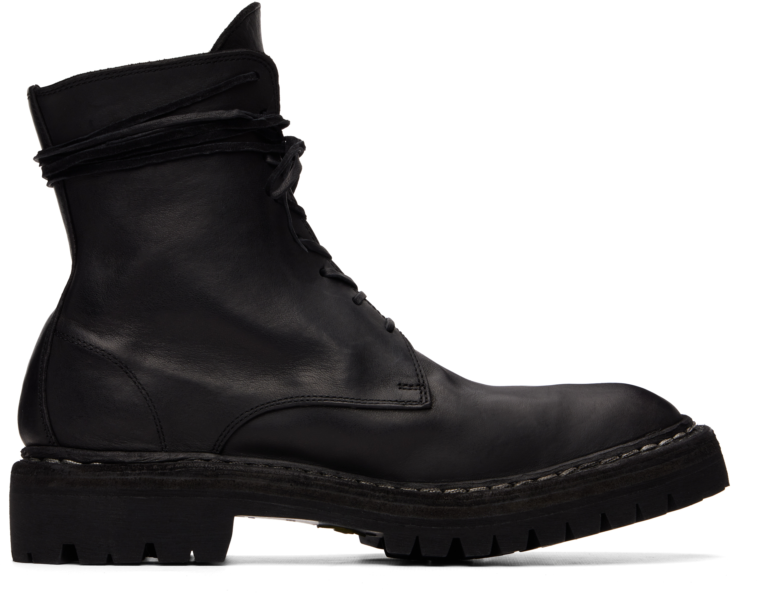 Guidi メンズ レースアップブーツ | SSENSE 日本