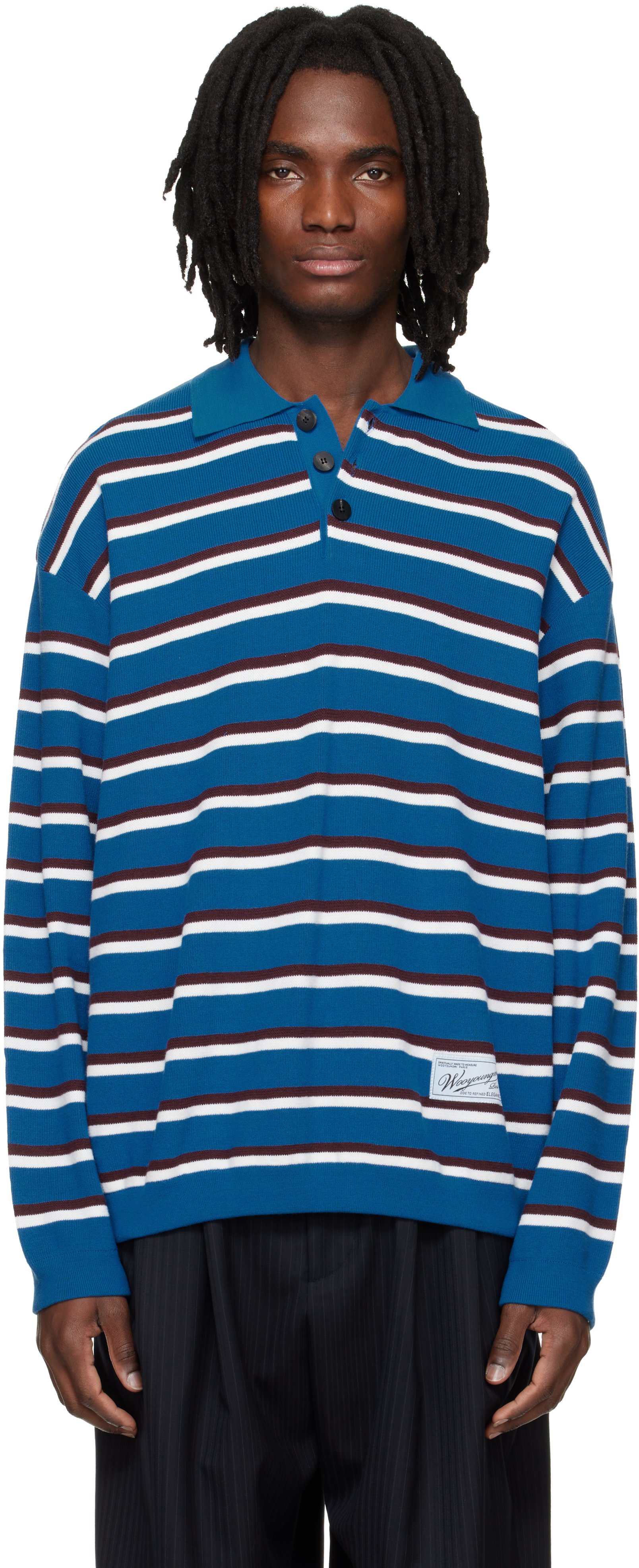 完売品 Wooyoungmi Long Sleeve Patch Polo Amazon.com: LULY YANG DSP Women's Active Polo - Long Sleeve, XS