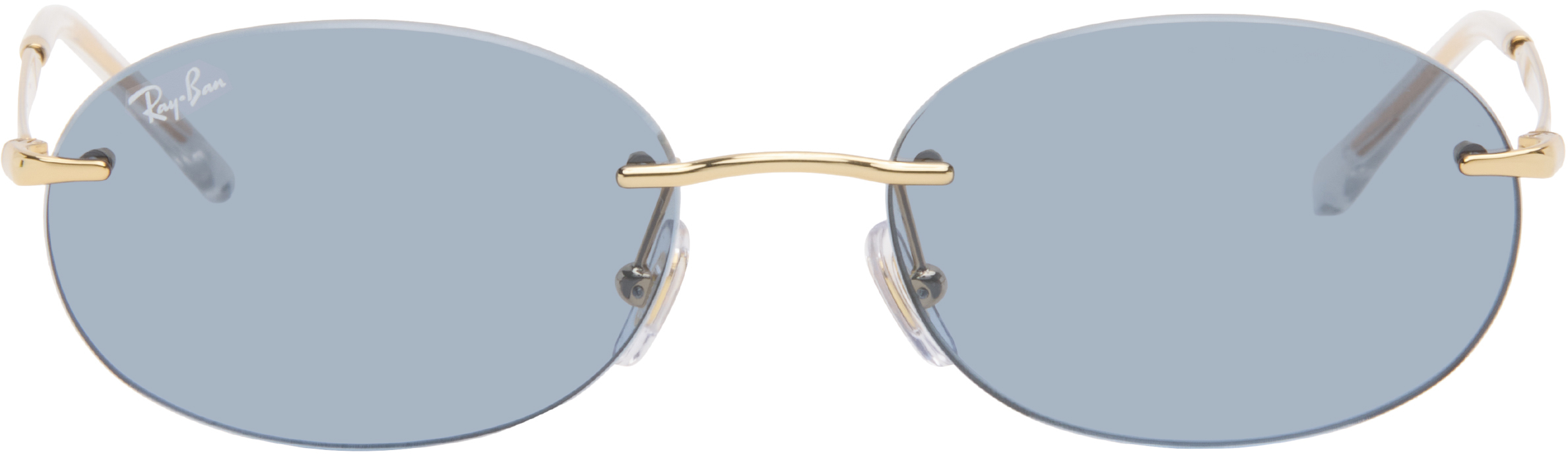Ray-Ban: ゴールド RB3767 サングラス | SSENSE 日本