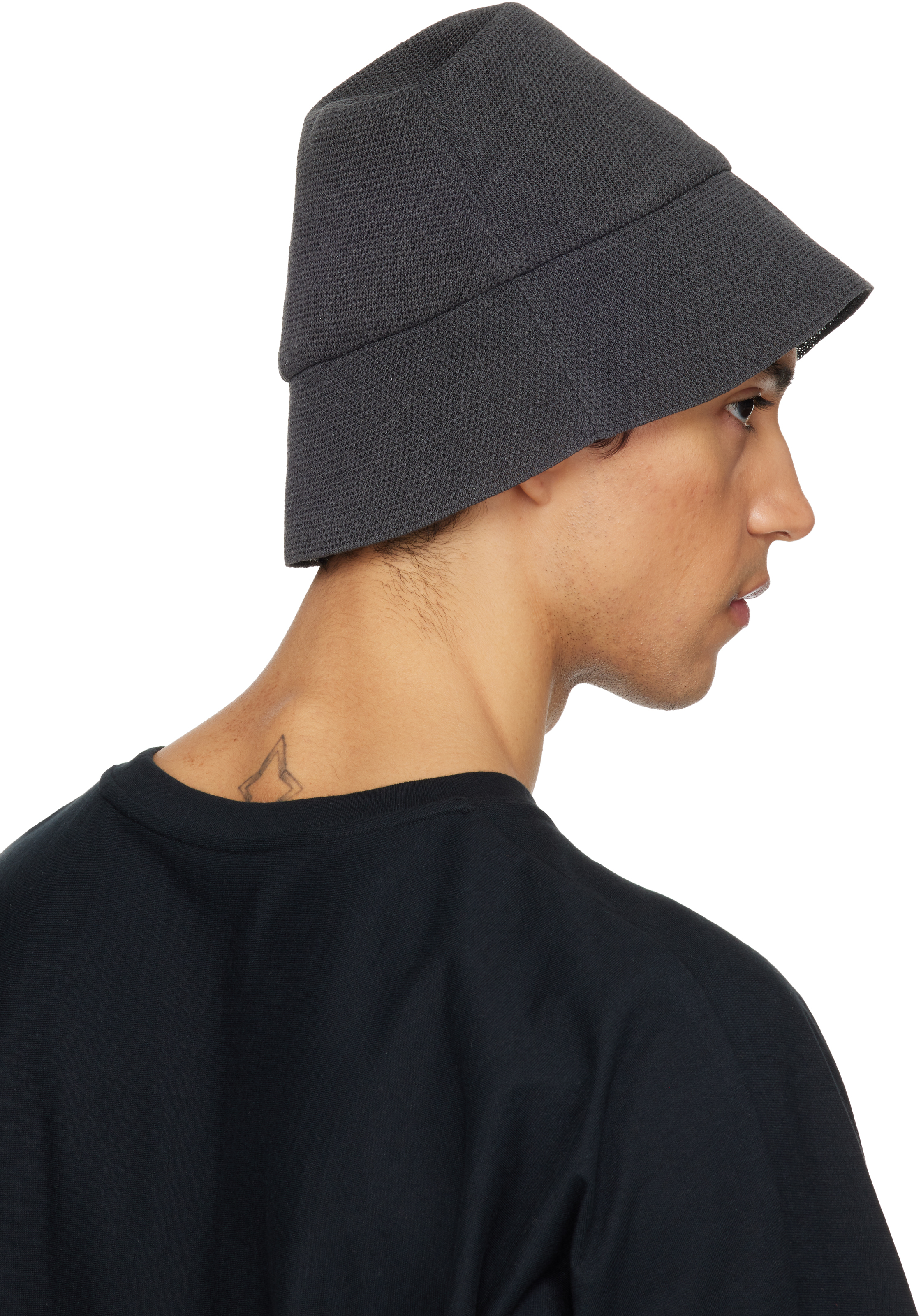 Homme Plissé Issey Miyake Black Pleats Cap | Smart Closet