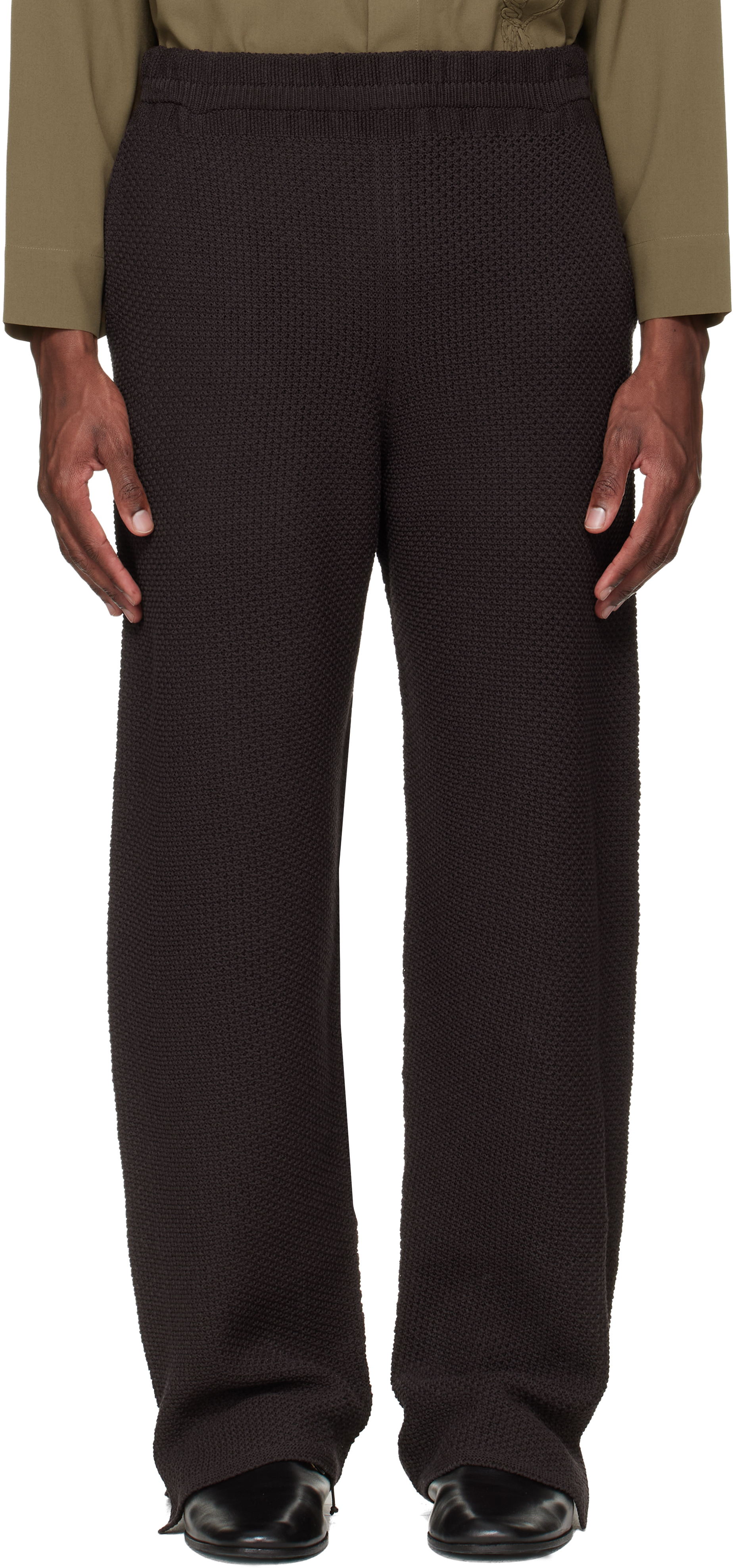 HOMME PLISSE ISSEY MIYAKE ストレートパンツ Homme Plissé Issey Miyake straight-leg Pleated Trousers | Blue