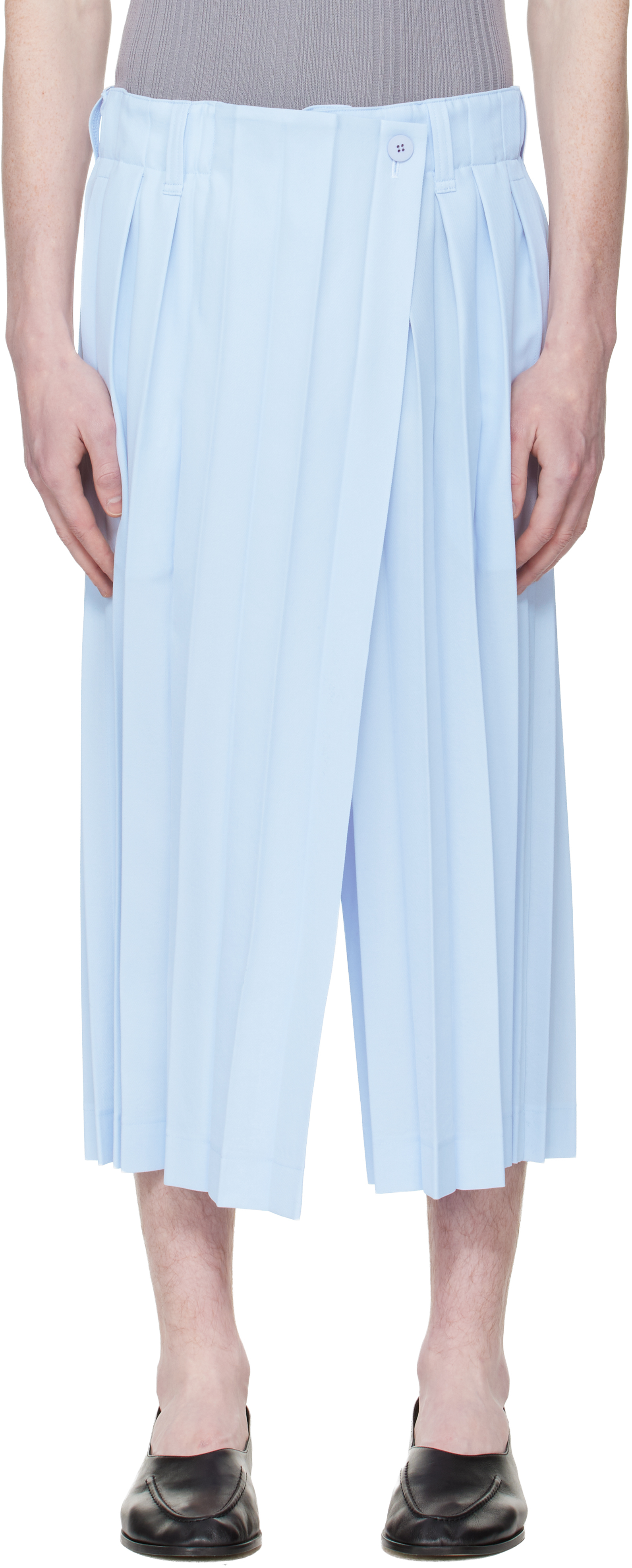 HOMME PLISSÉ ISSEY MIYAKE Blue Edge Ensemble Trousers