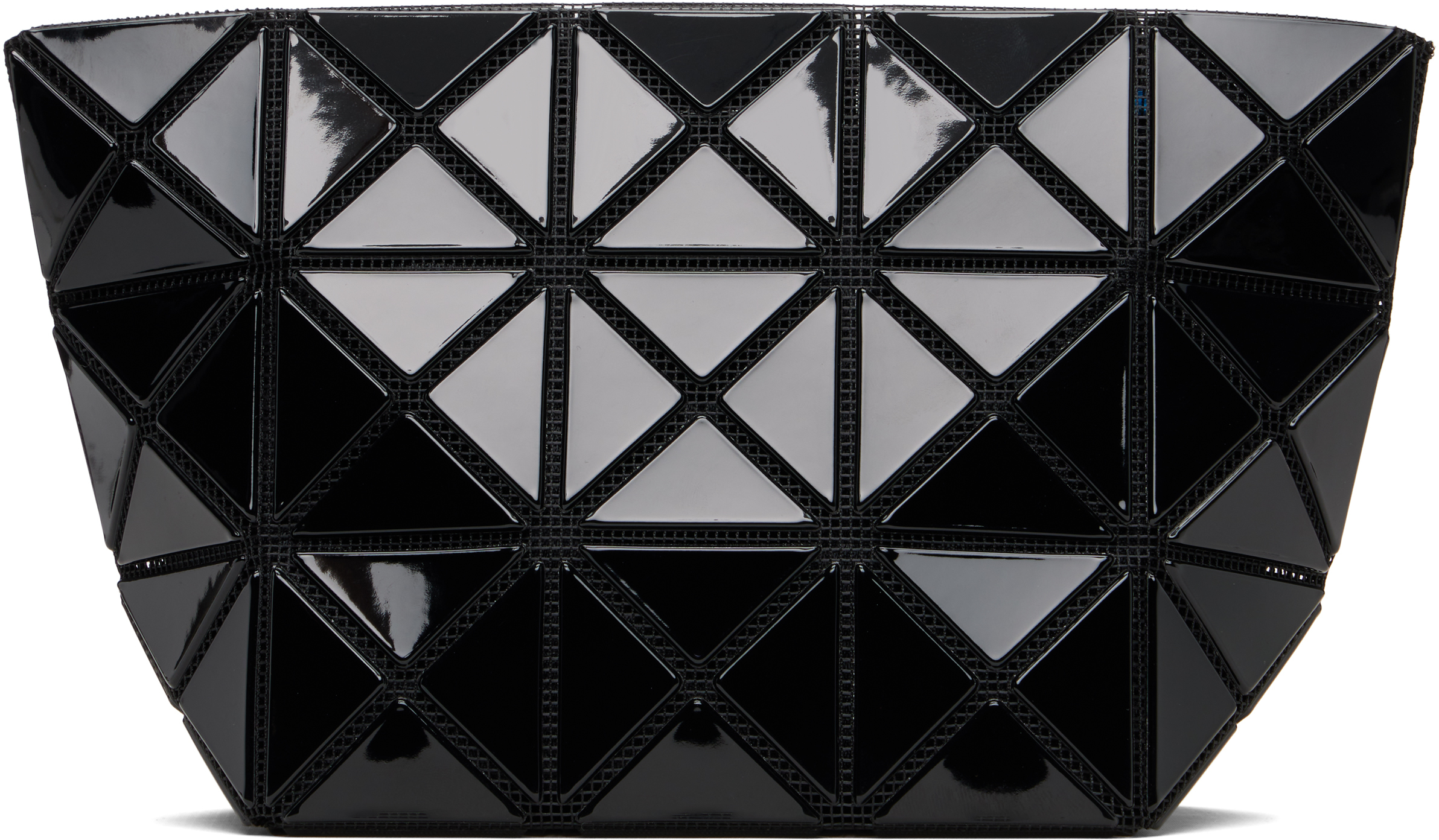 BAO BAO ISSEY MIYAKE: Black Prism Pouch | SSENSE