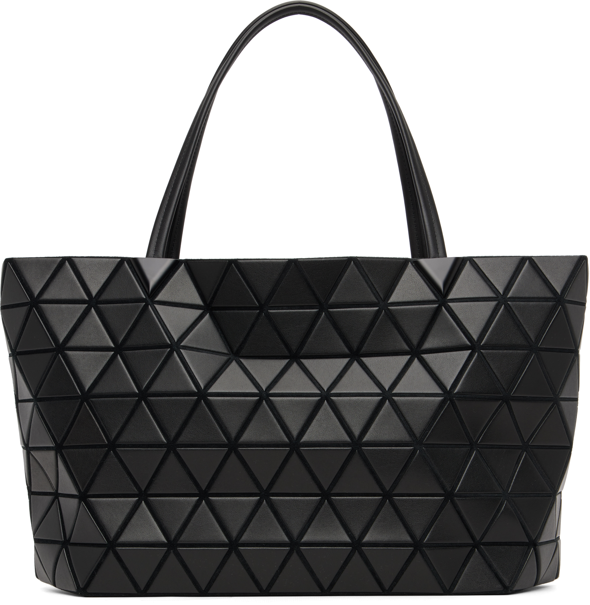 BAO BAO ISSEY MIYAKE Black Bateau Matte Bag