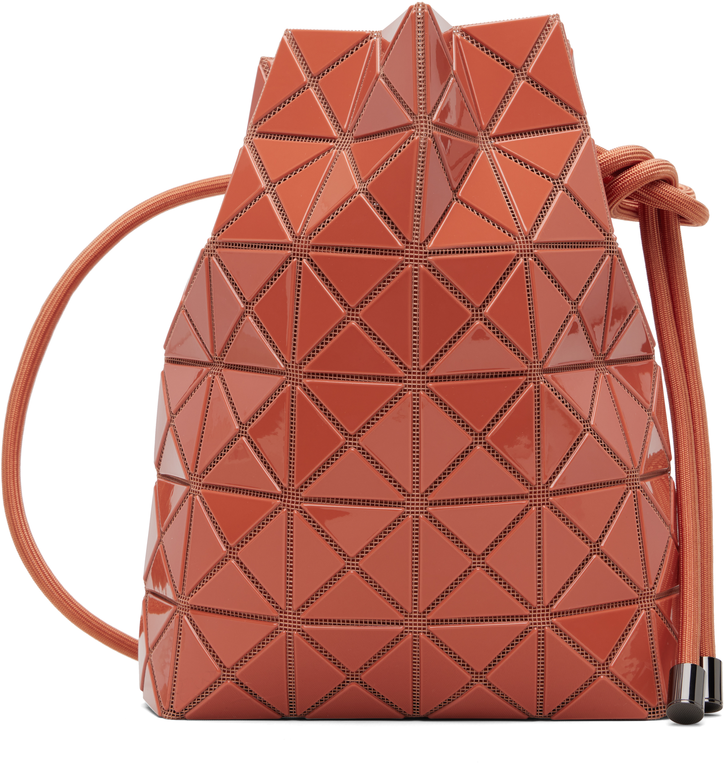 BAO BAO ISSEY MIYAKE: Orange Wring One-Tone Bag | SSENSE