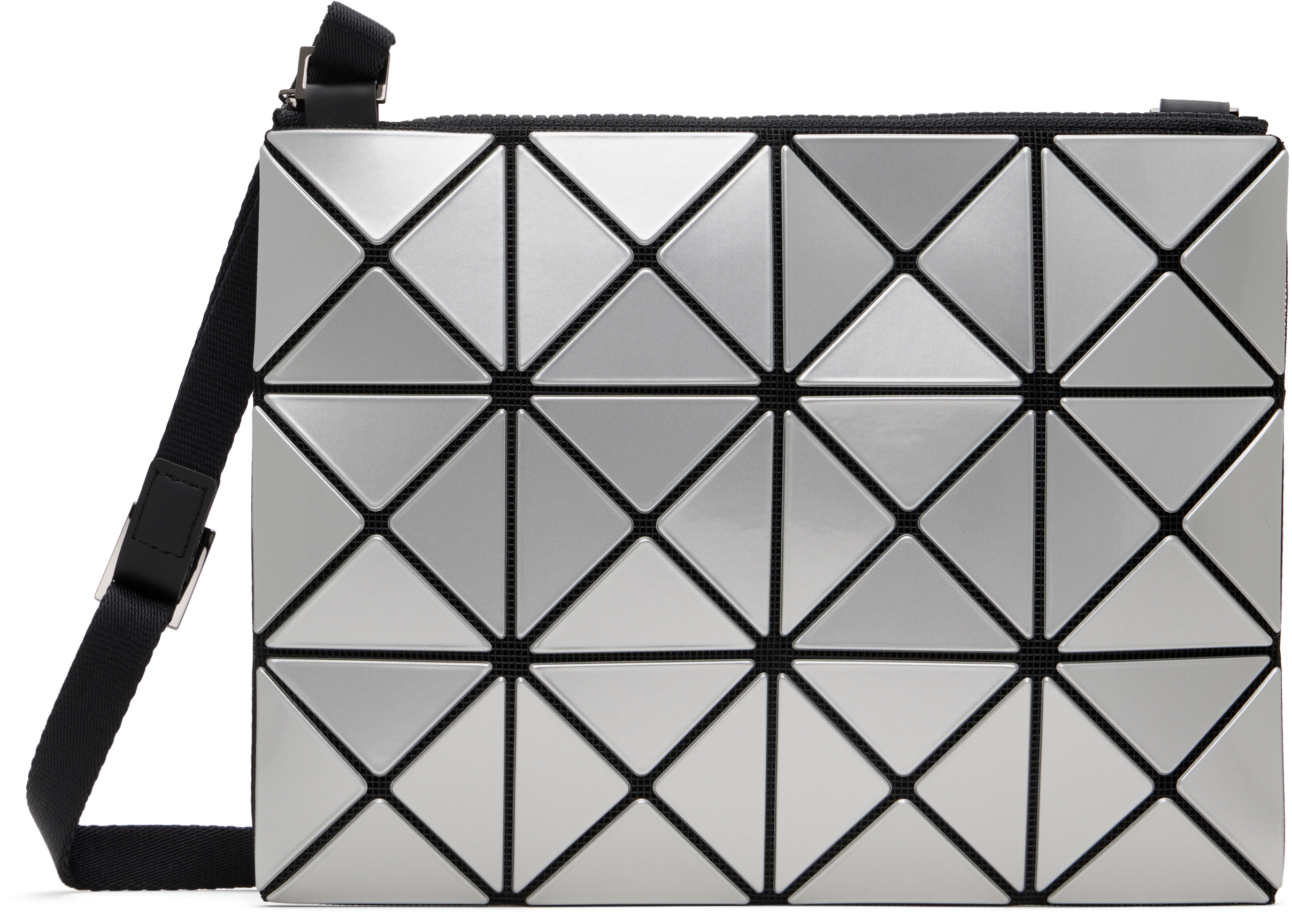 BAO BAO ISSEY MIYAKE: Silver Lucent Bag | SSENSE
