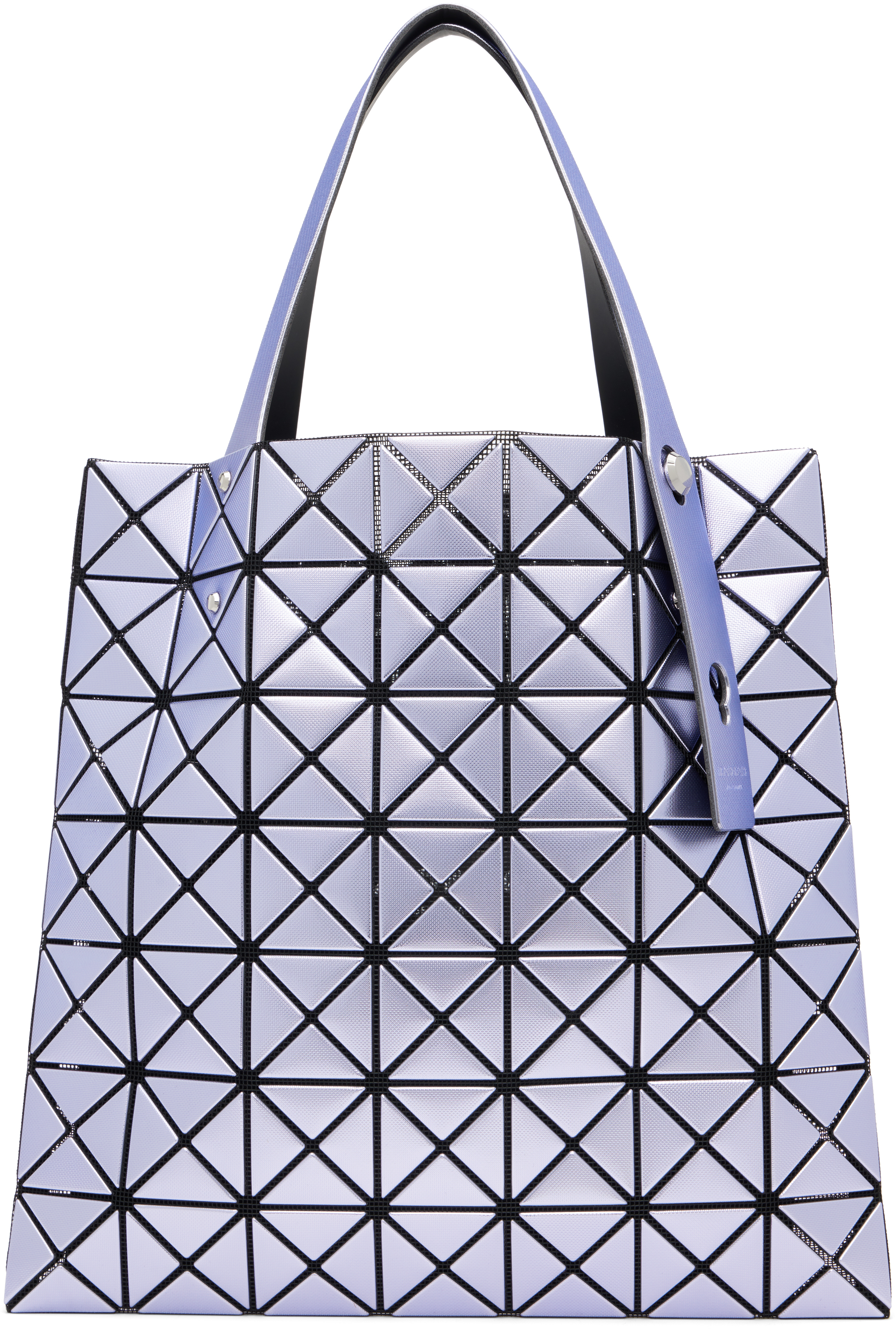 BAO BAO ISSEY MIYAKE: Purple Platinum Tote | SSENSE