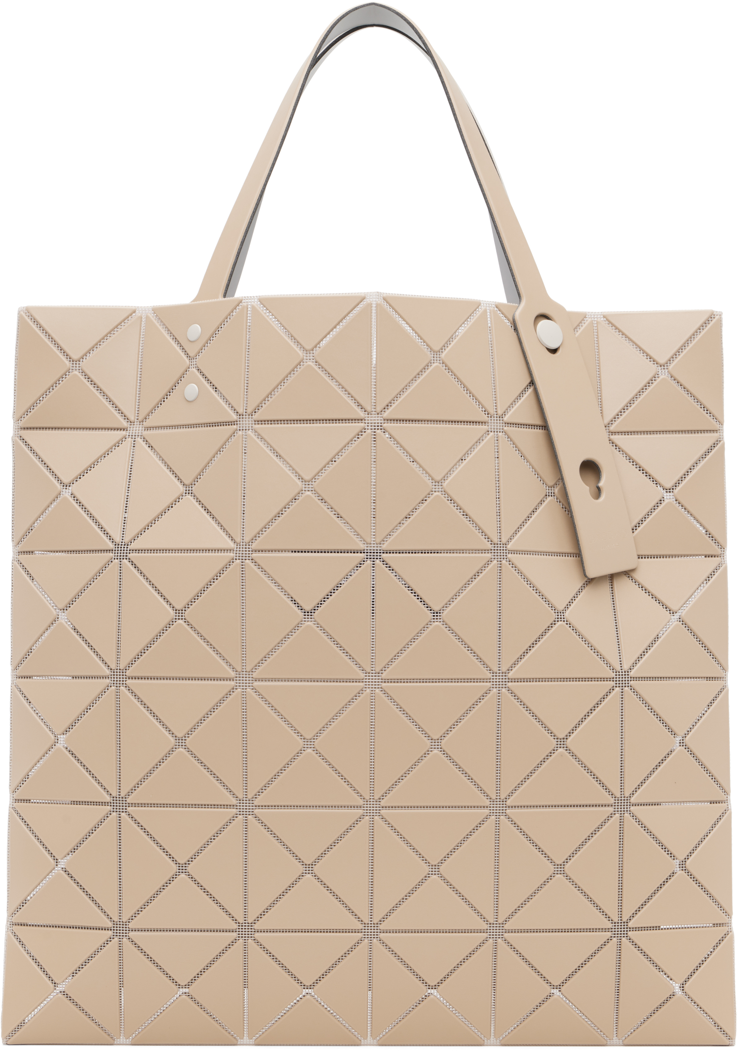 BAO BAO ISSEY MIYAKE: Beige Lucent W Color Tote | SSENSE Canada