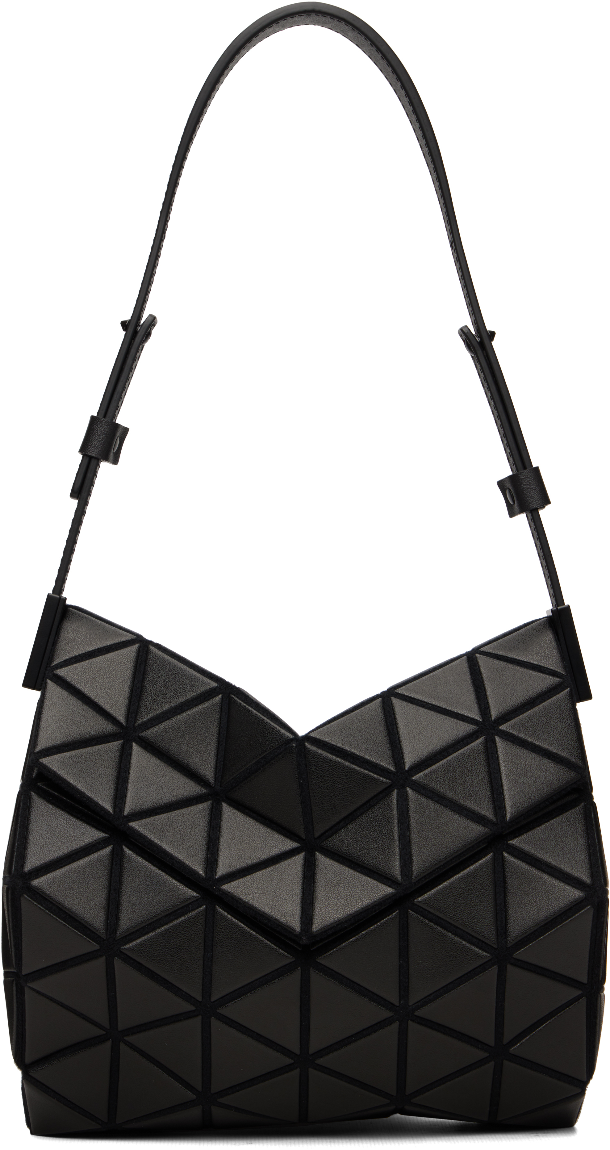 BAO BAO ISSEY MIYAKE: Black Torso Bag | SSENSE