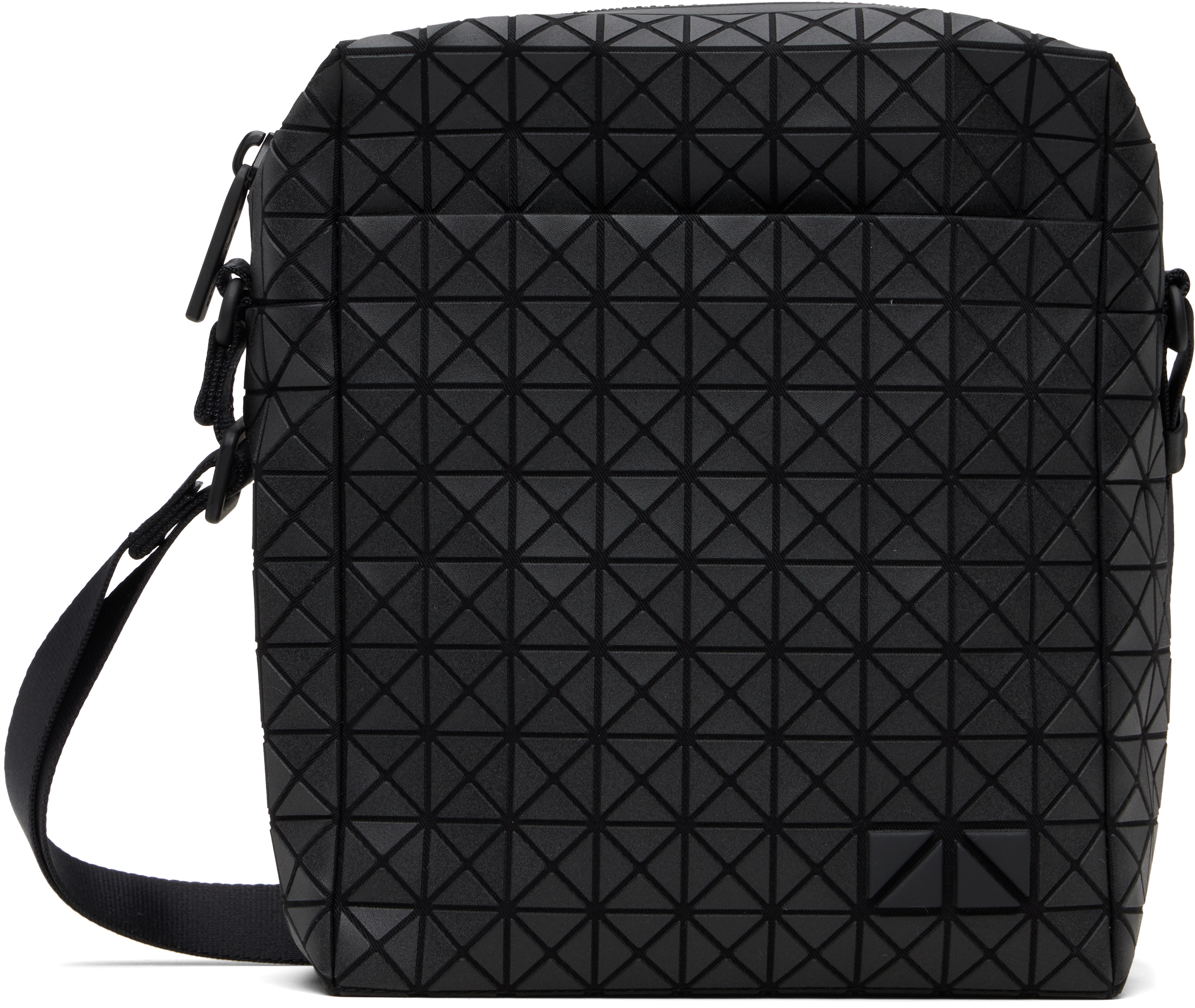 BAO BAO ISSEY MIYAKE: Black Voyager Reflector Bag | SSENSE