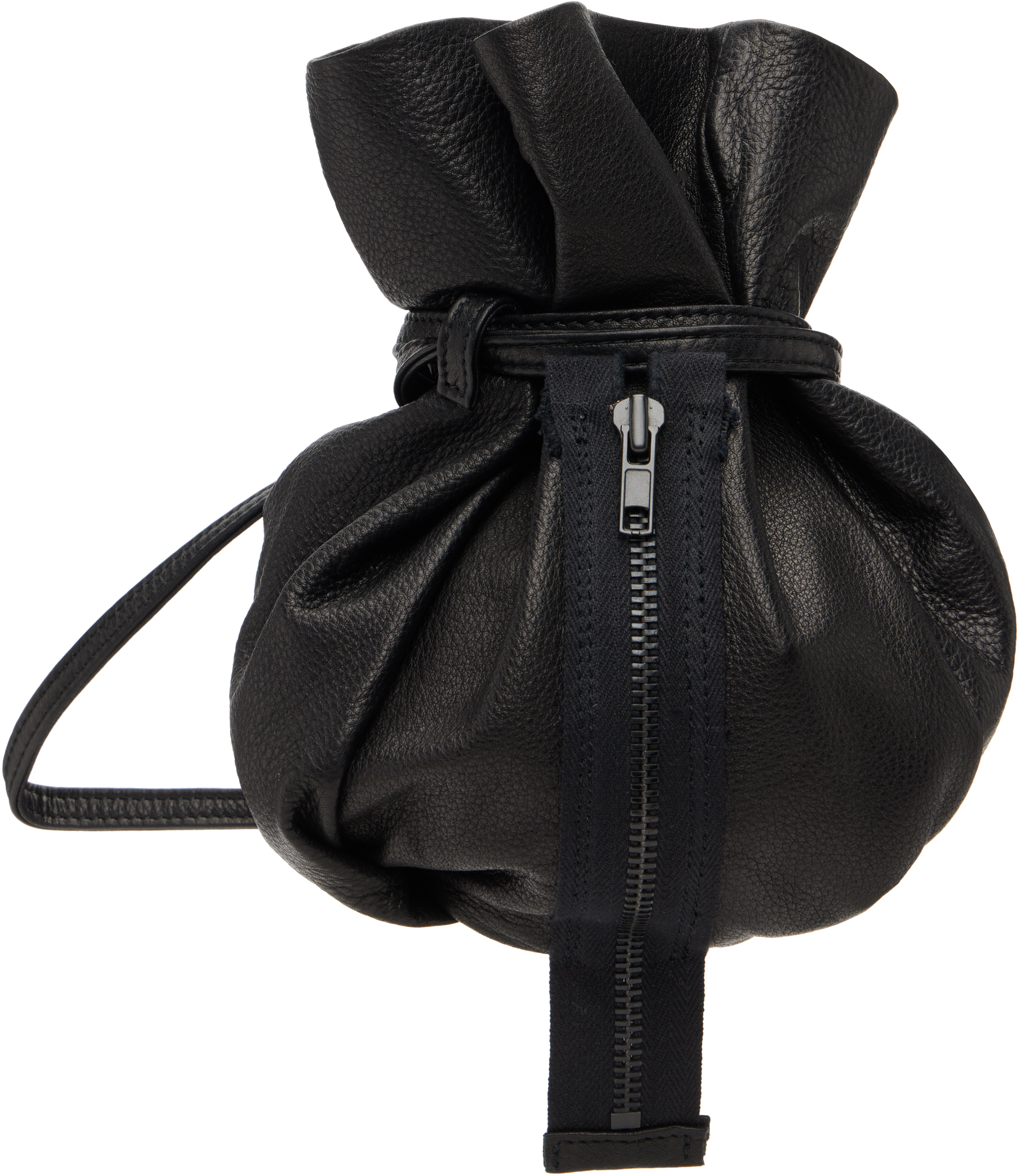 Y'sのブラック ミニ Zipper ポシェット ポーチがセール中