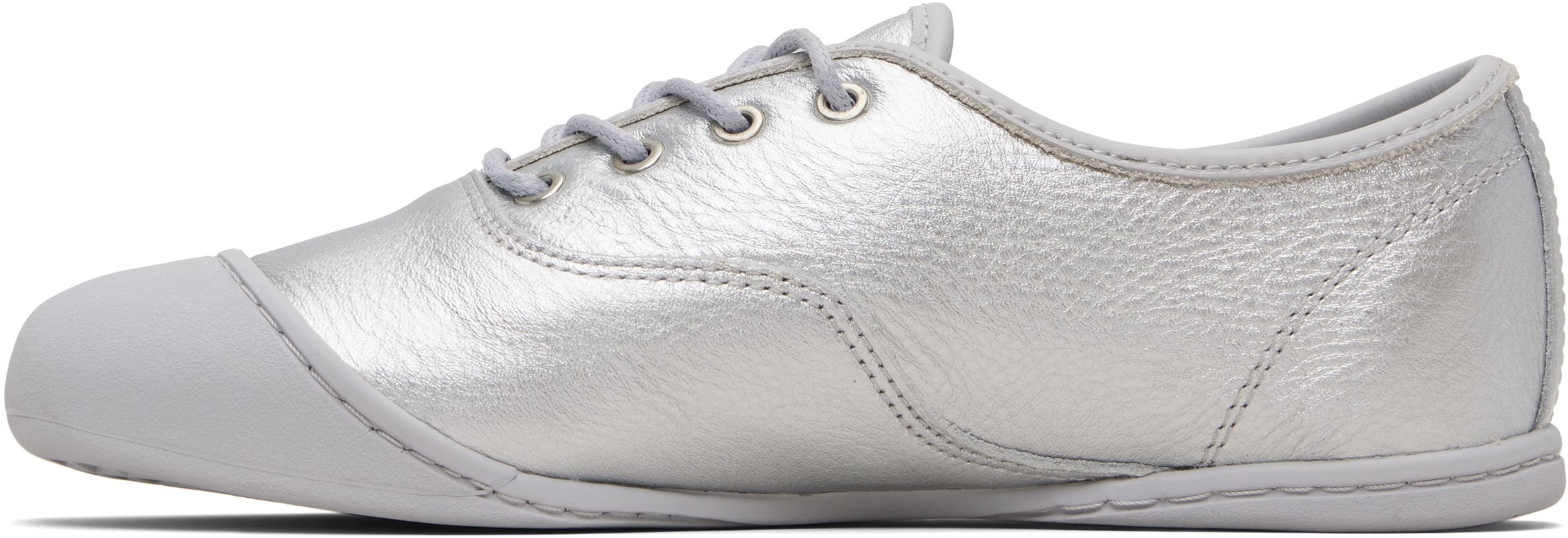 Vans Silver Otw Authentic Prima Sneakers In Silver