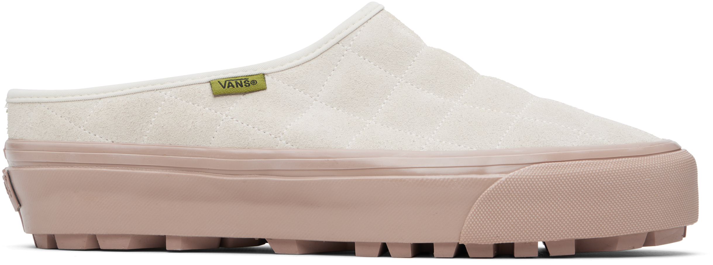Vans: オフホワイト LX Mule Style 17 ミュール | SSENSE 日本