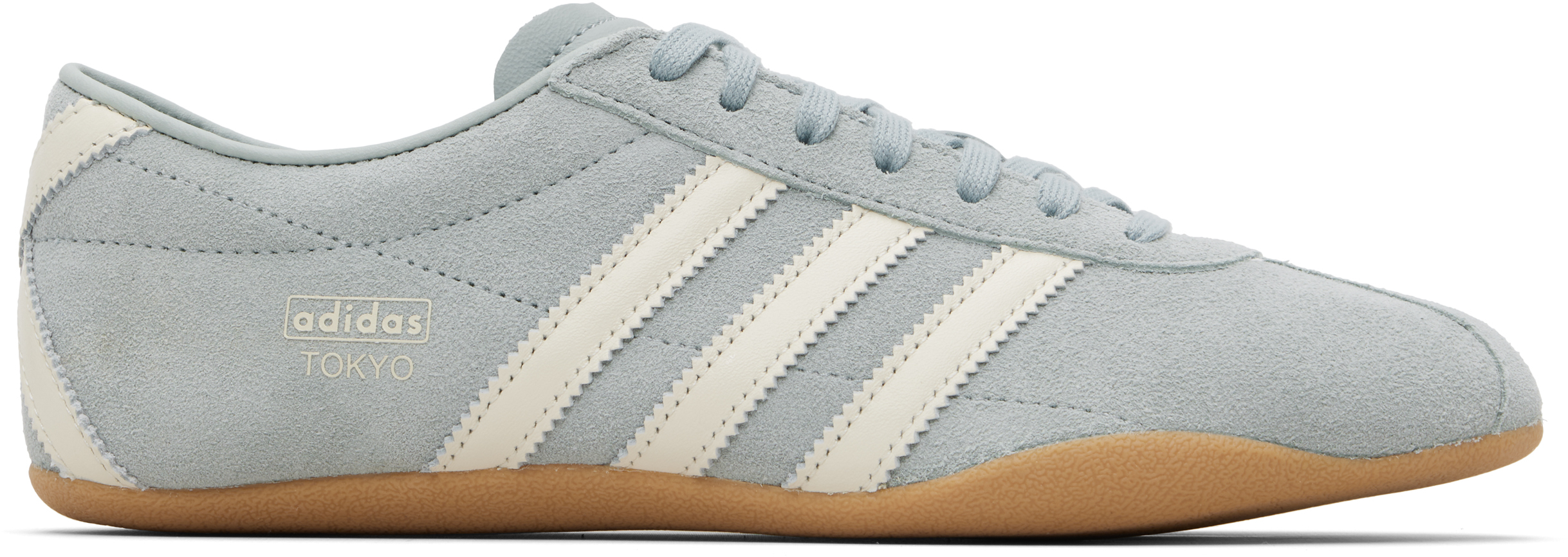 Adidas Originals Blue Tokyo Sneakers In Animal Print