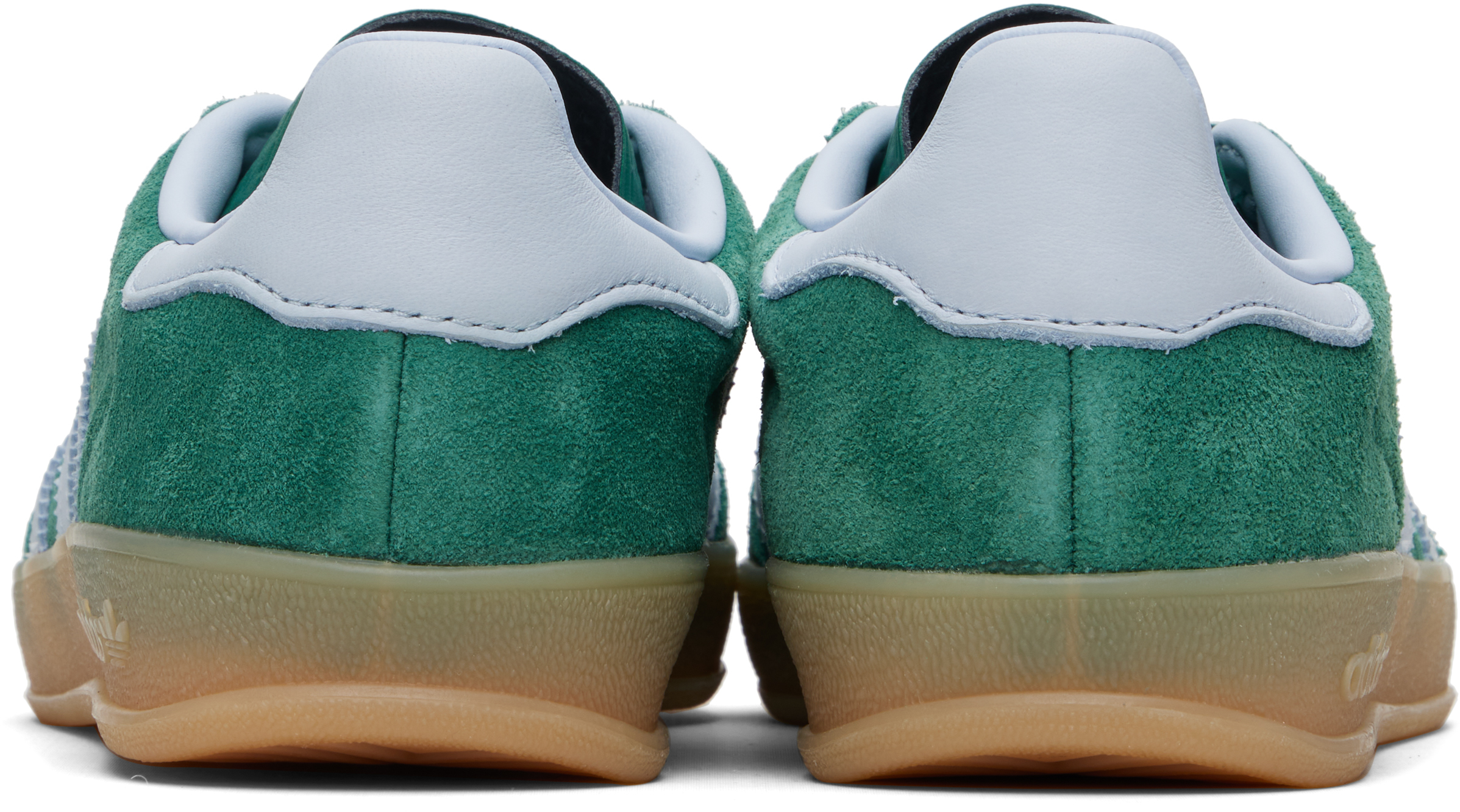 Adidas Originals Green Gazelle Indoor Sneakers In Green