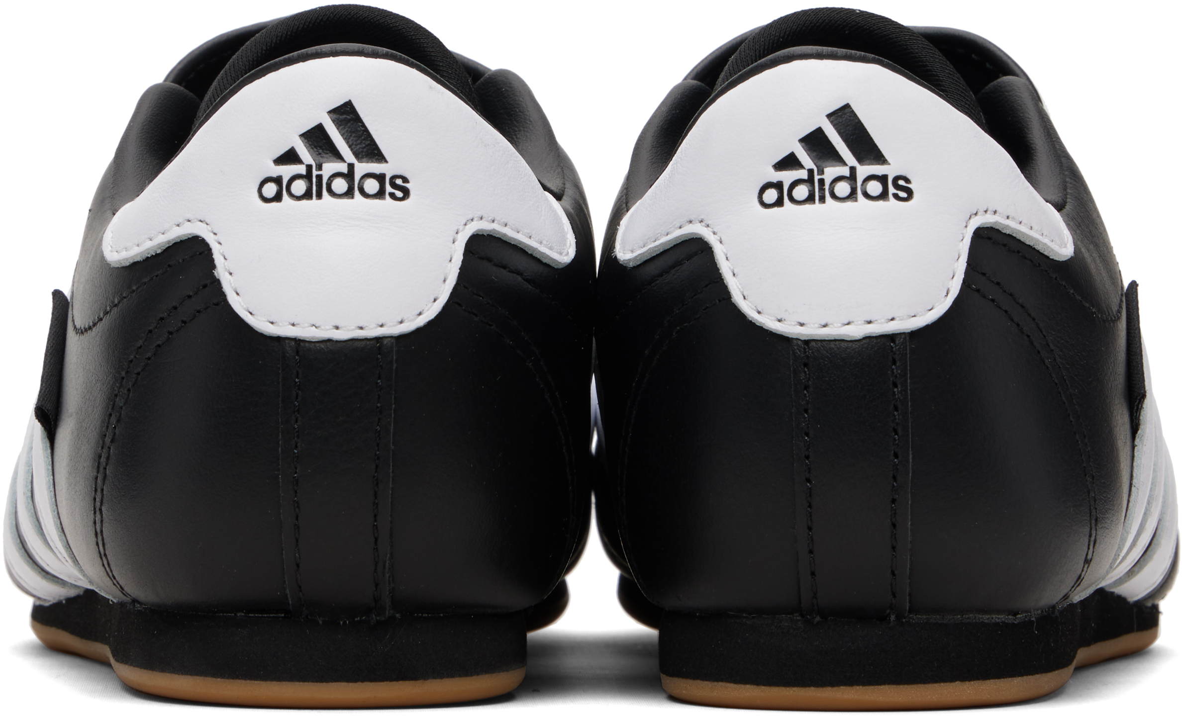 Adidas Originals Adidas Woman Sneakers Black Size 5 Leather In Red