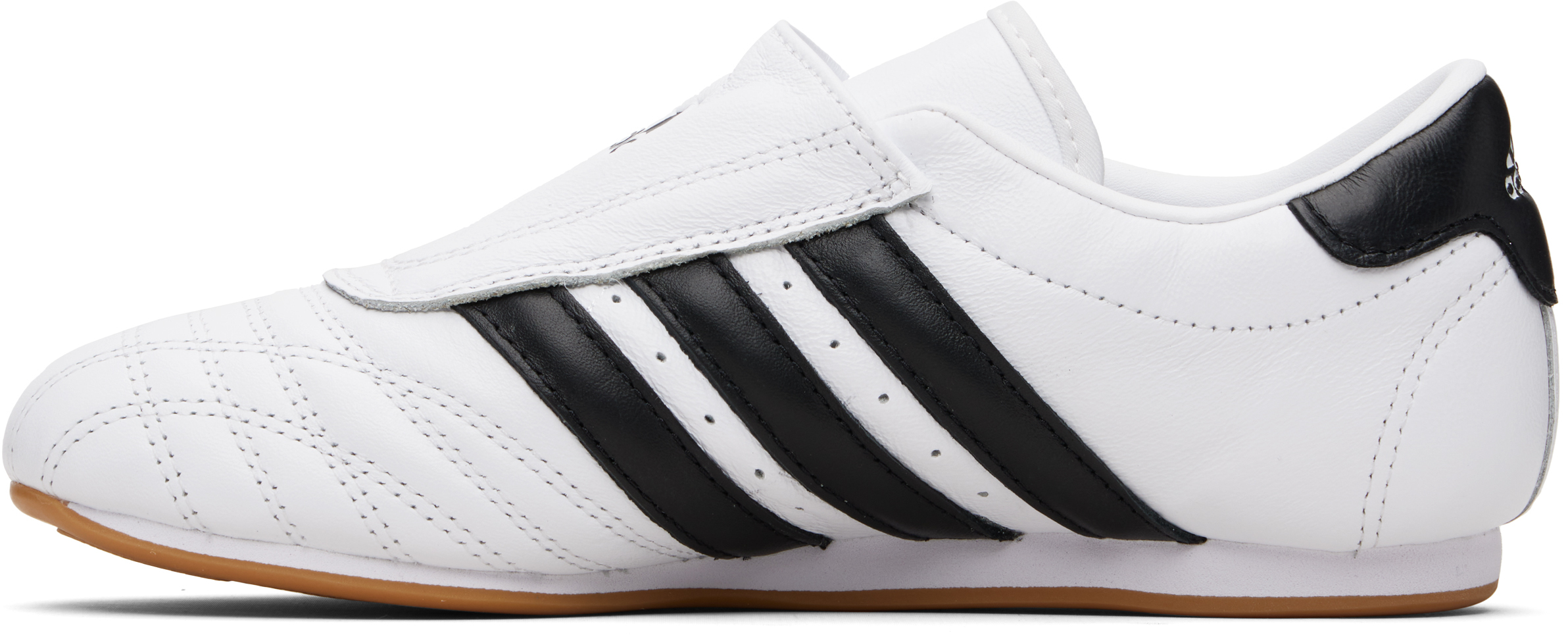 Adidas Originals White Taekwondo Sneakers In White