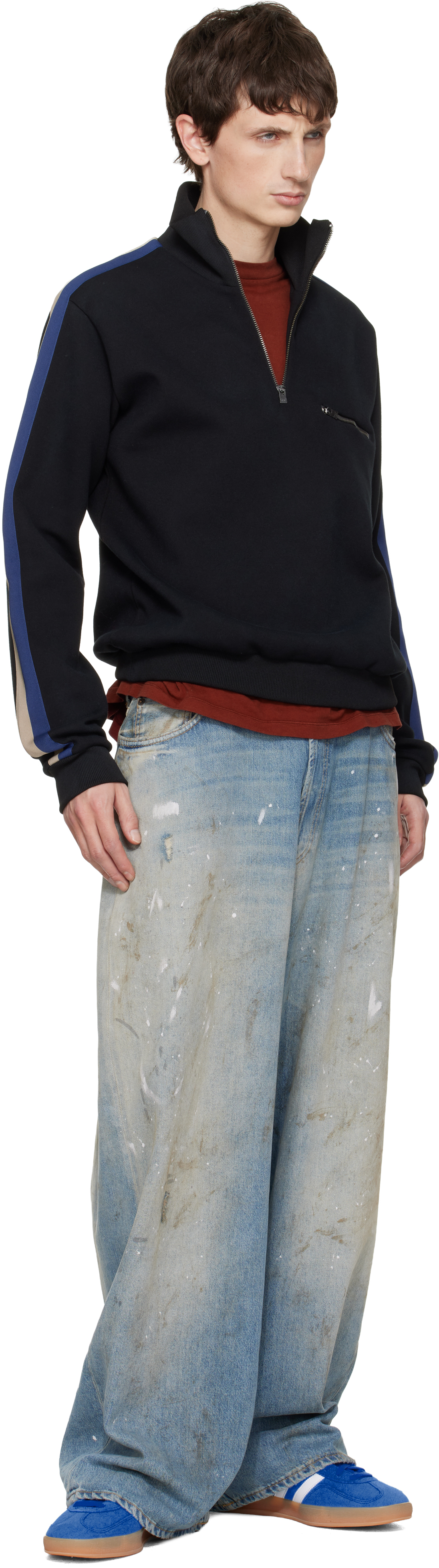 Adidas Originals Blue Gazelle Indoor Sneakers