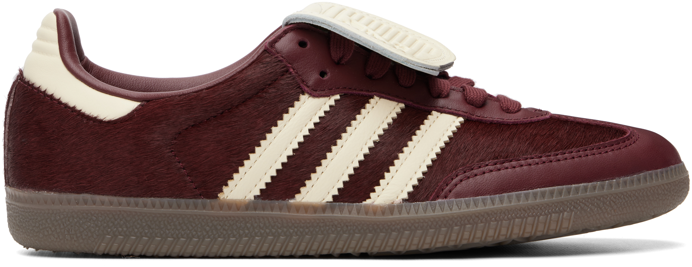 【本日限定価格】adidas Originals Samba LT Maroon adidas Originals: Burgundy Samba LT Sneakers | SSENSE Canada