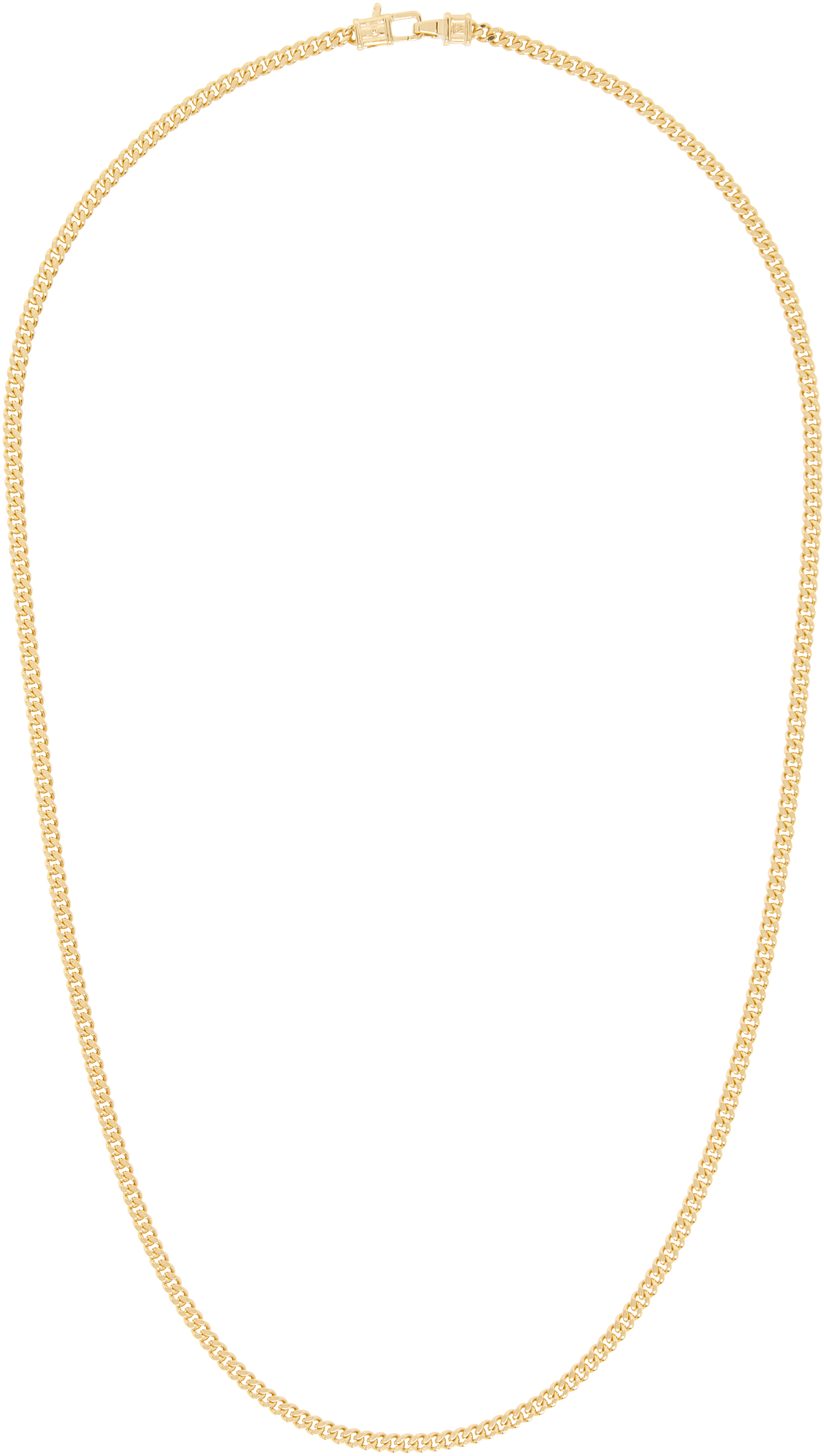 Tom Wood: Curb Chain M Necklace | SSENSE