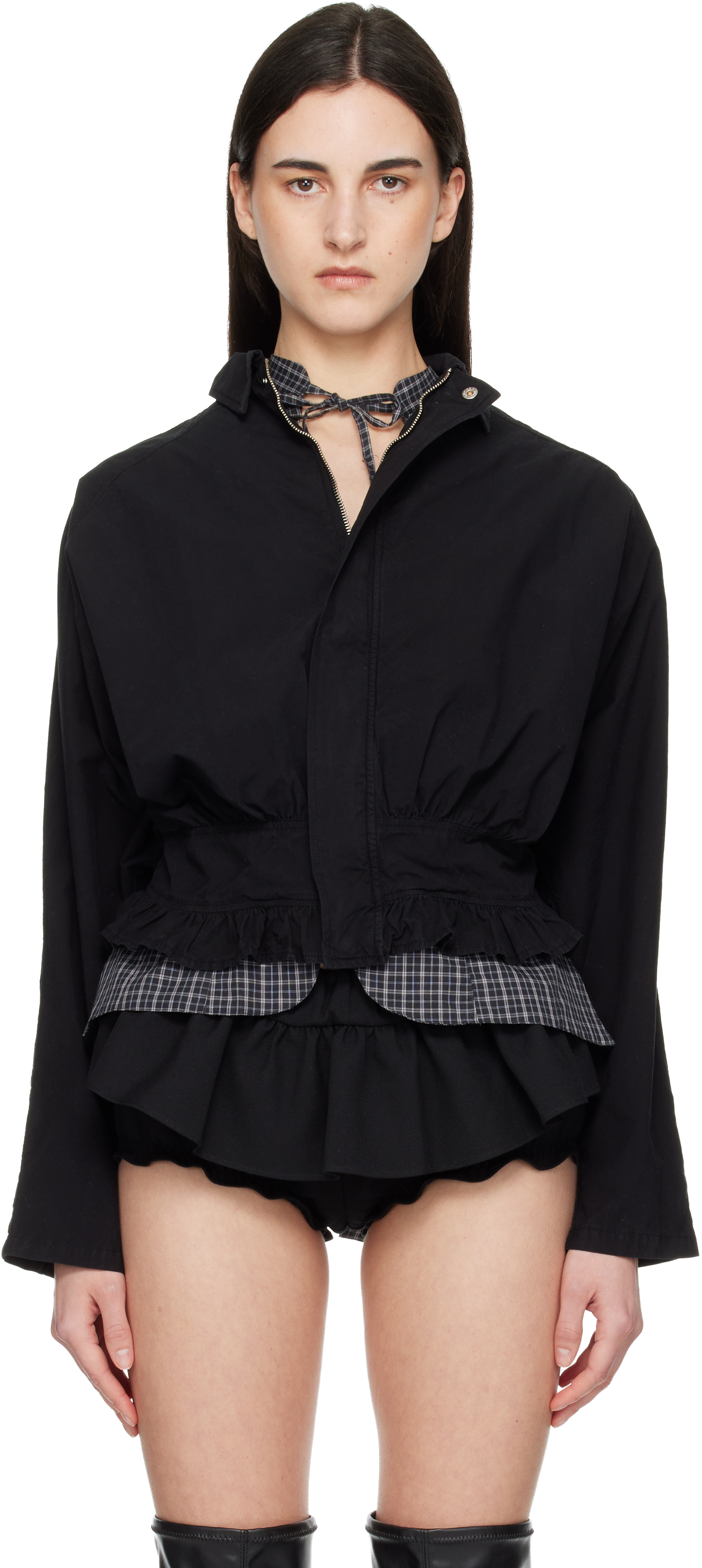 Gimaguas: Black Ashley Jacket | SSENSE