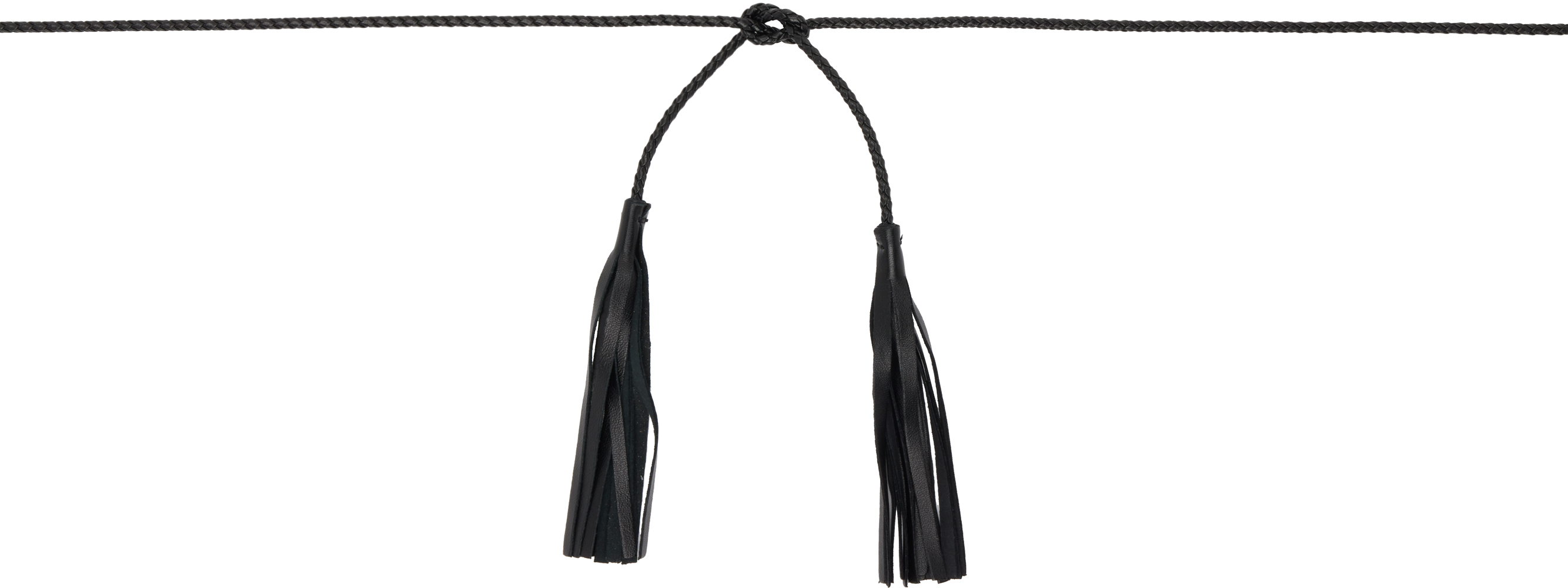 Maryam Nassir Zadeh Black Regalo Belt