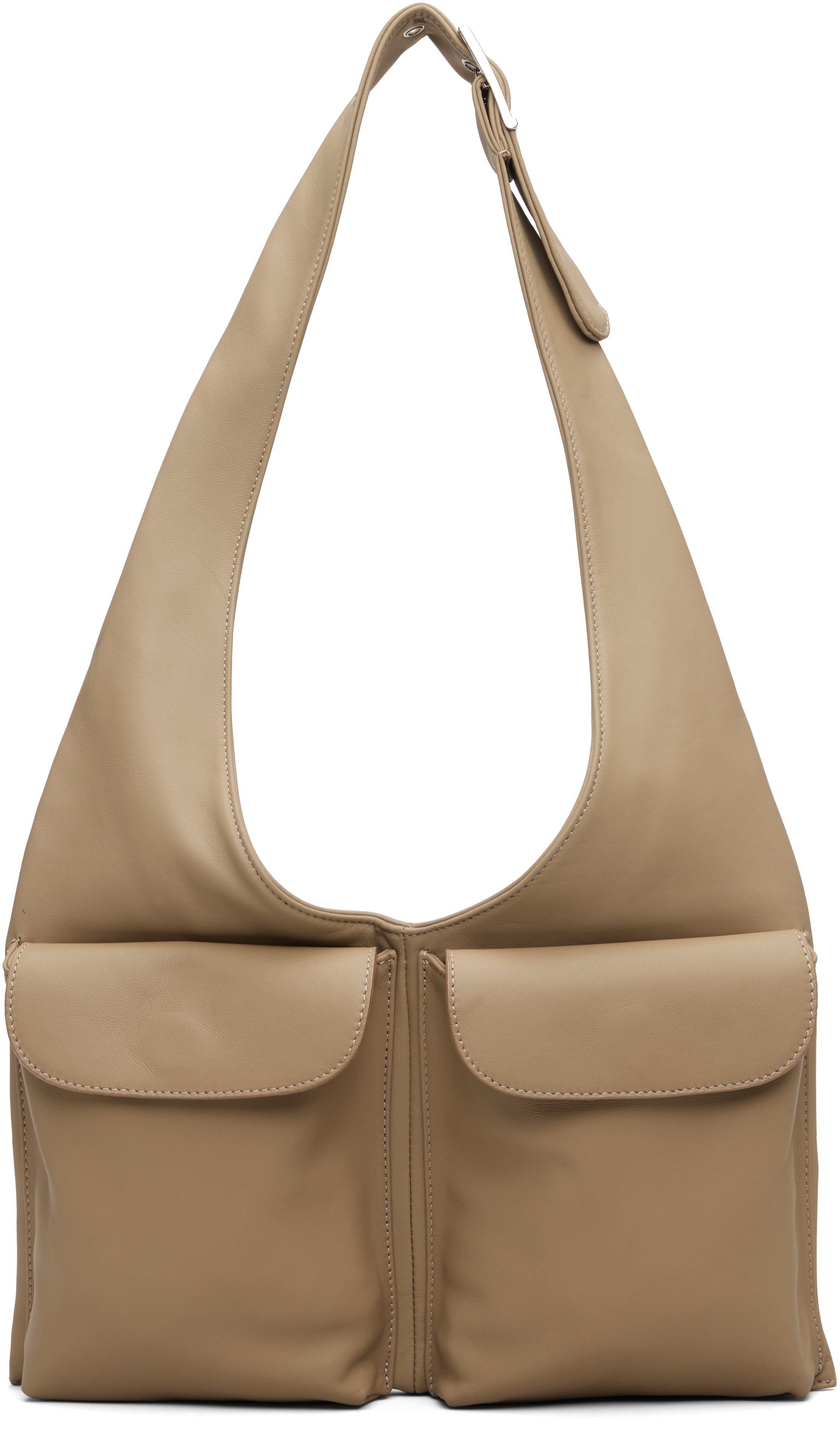 Maryam Nassir Zadeh Beige Julian Bag