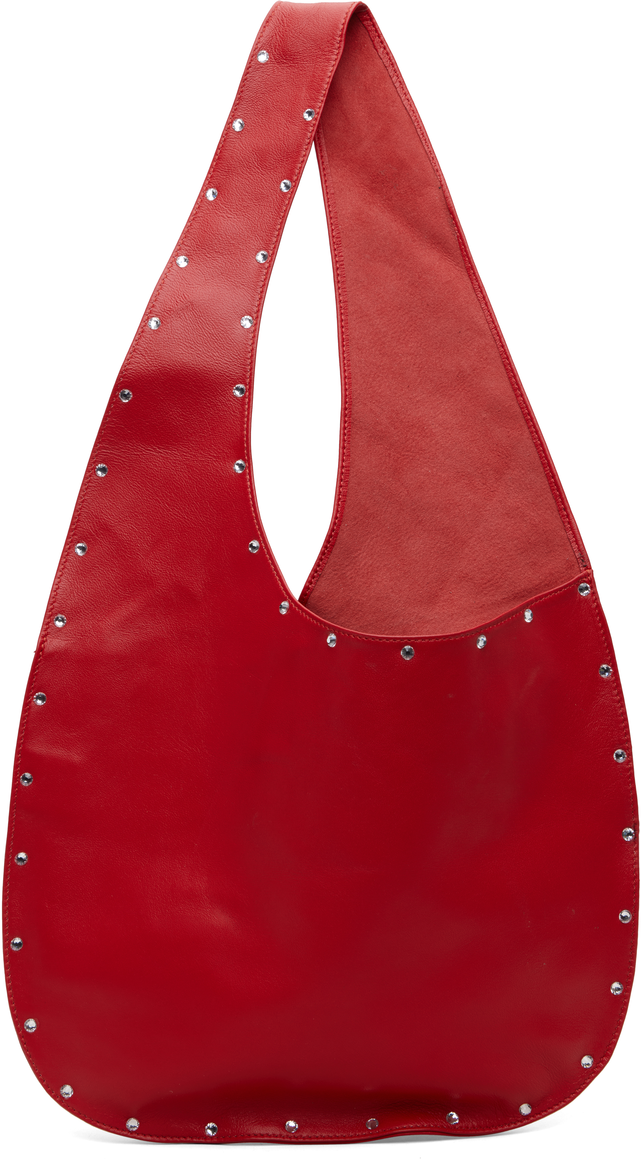 Maryam Nassir Zadeh Red Lara Tote Stones Tote