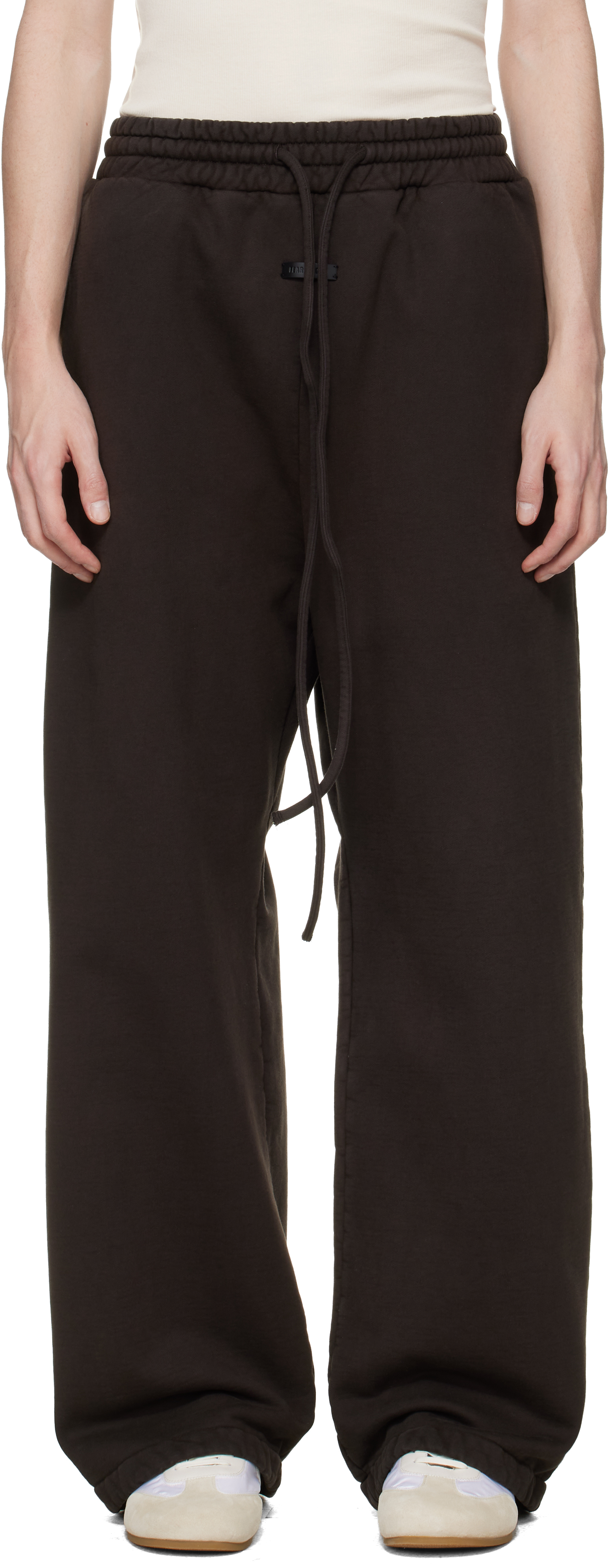 Fear of God Brown Sunfaded Wide Leg Sweatpants