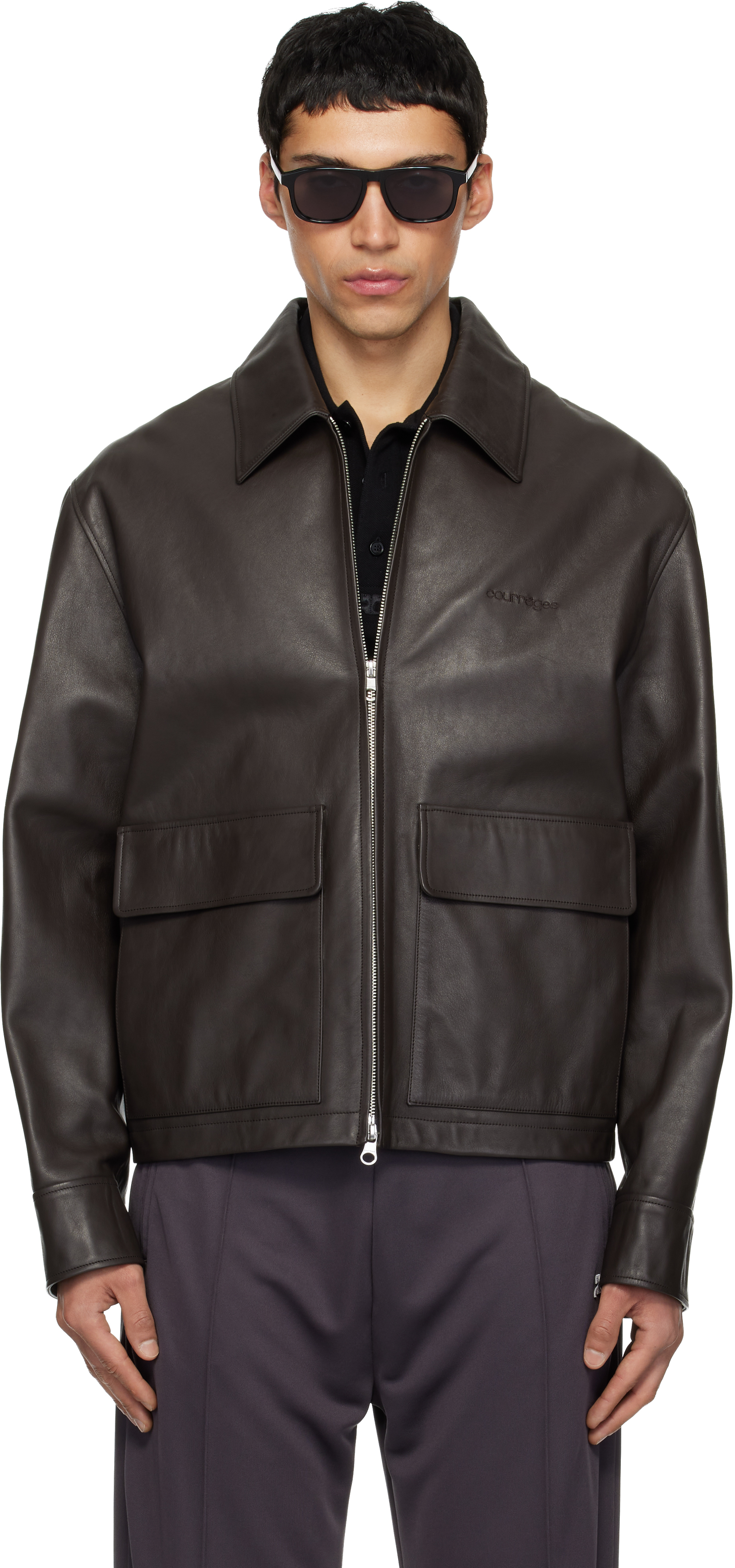 courreges-brown-2-pocket-