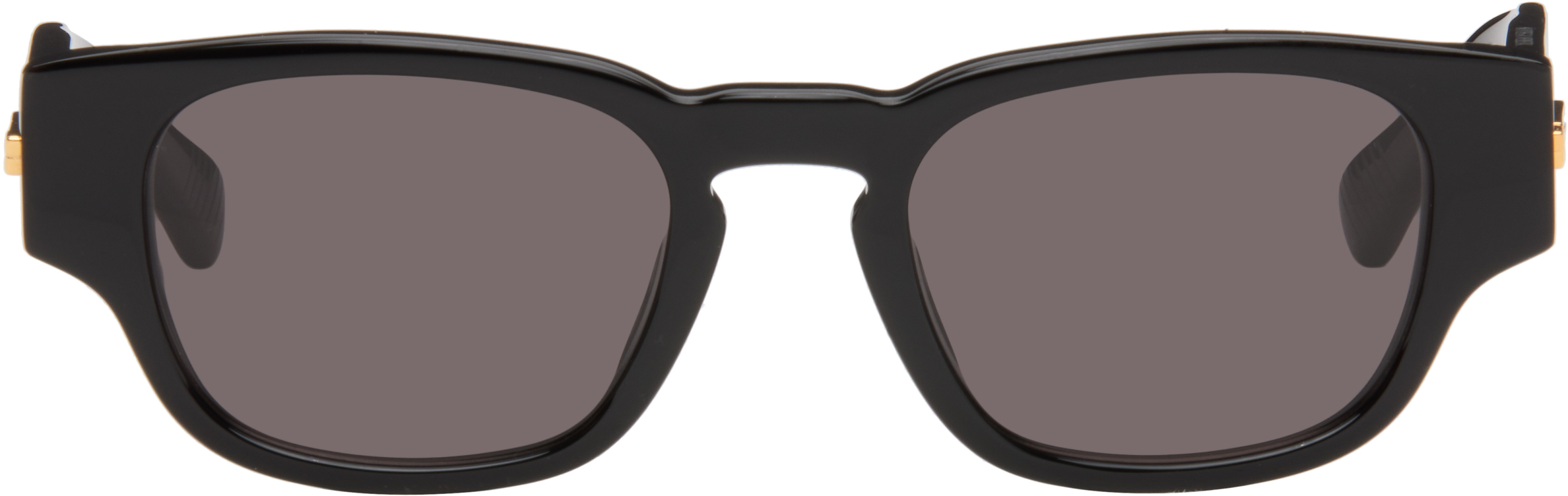 Bottega Veneta: ブラック Classic Panthos サングラス | SSENSE 日本