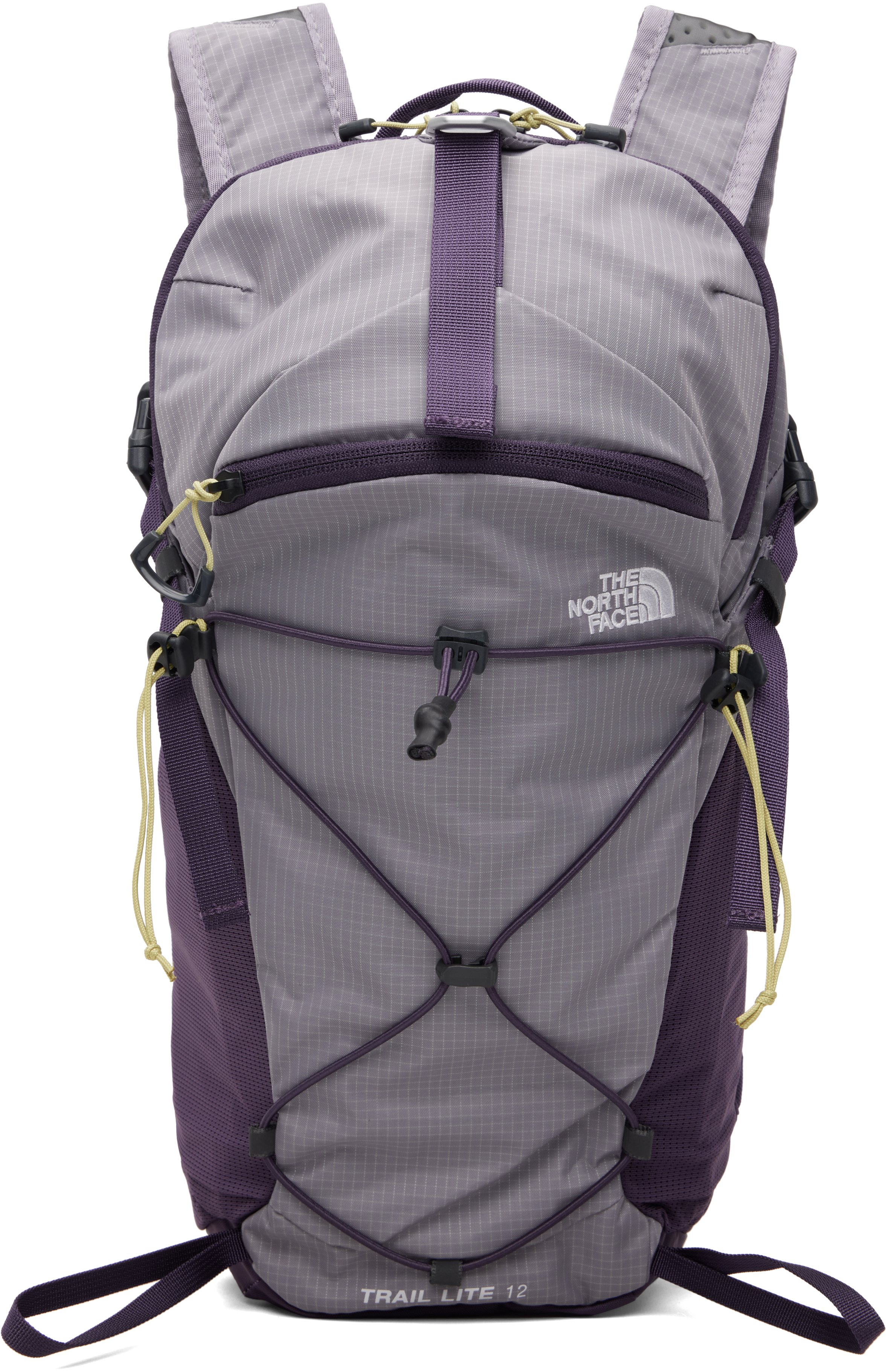 The North Face: Gray & Purple Trail Lite 12 Backpack | SSENSE