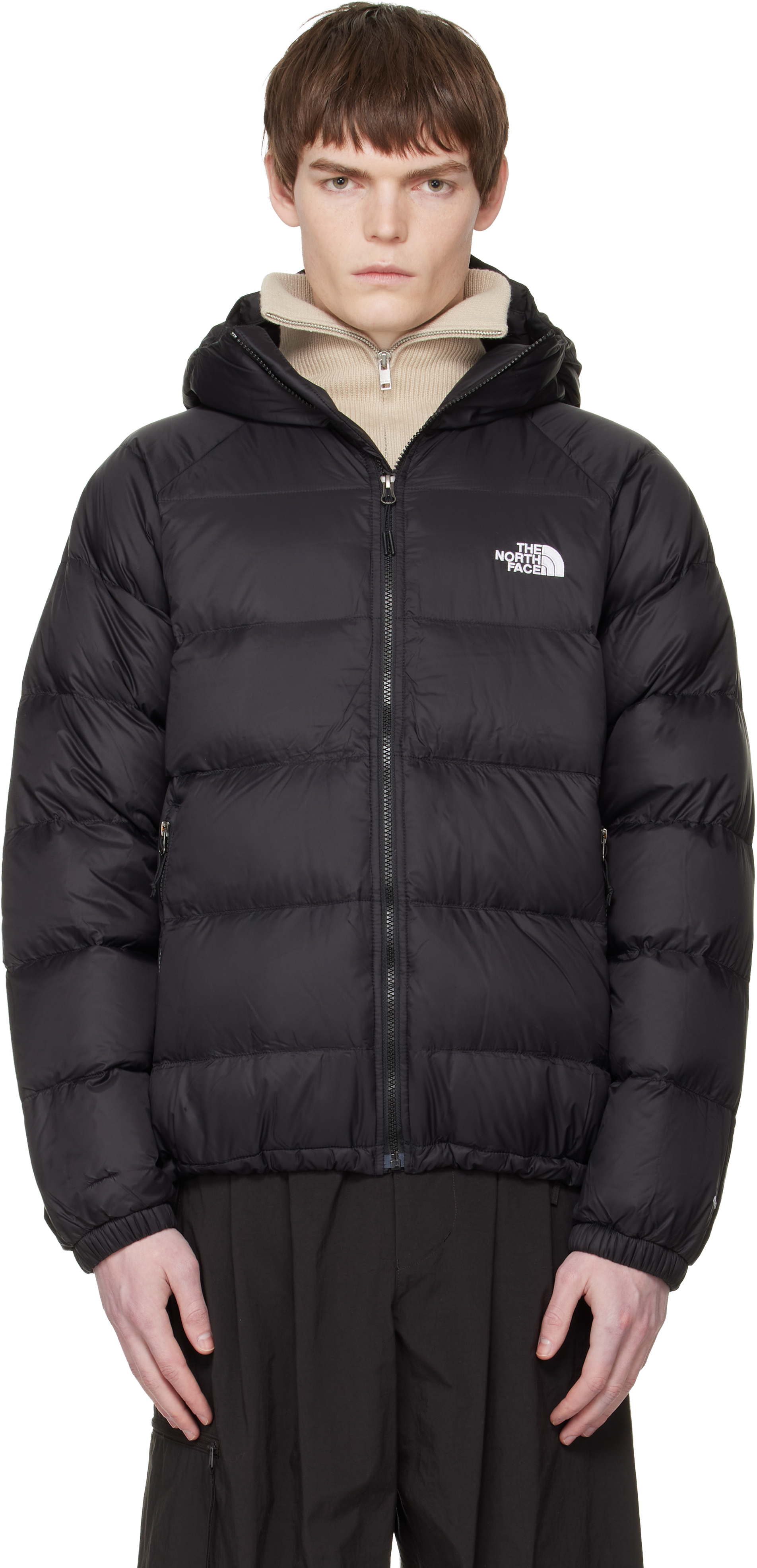Black Hydrenalite Hooded Down Jacket