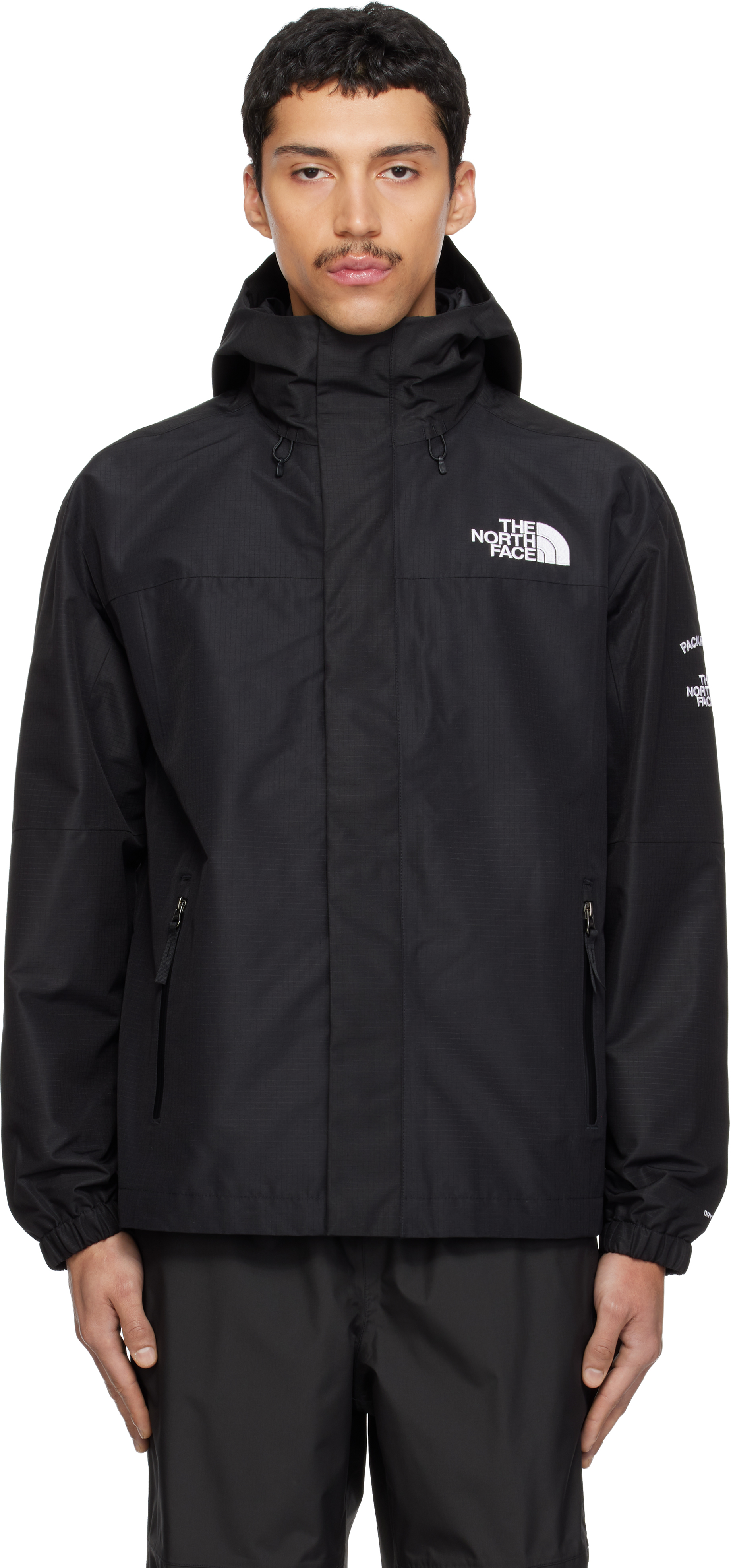 The North Face: ブラック TNF パッカブルジャケット | SSENSE 日本 The North Face: ブラック TNF パッカブルジャケット | SSENSE 日本