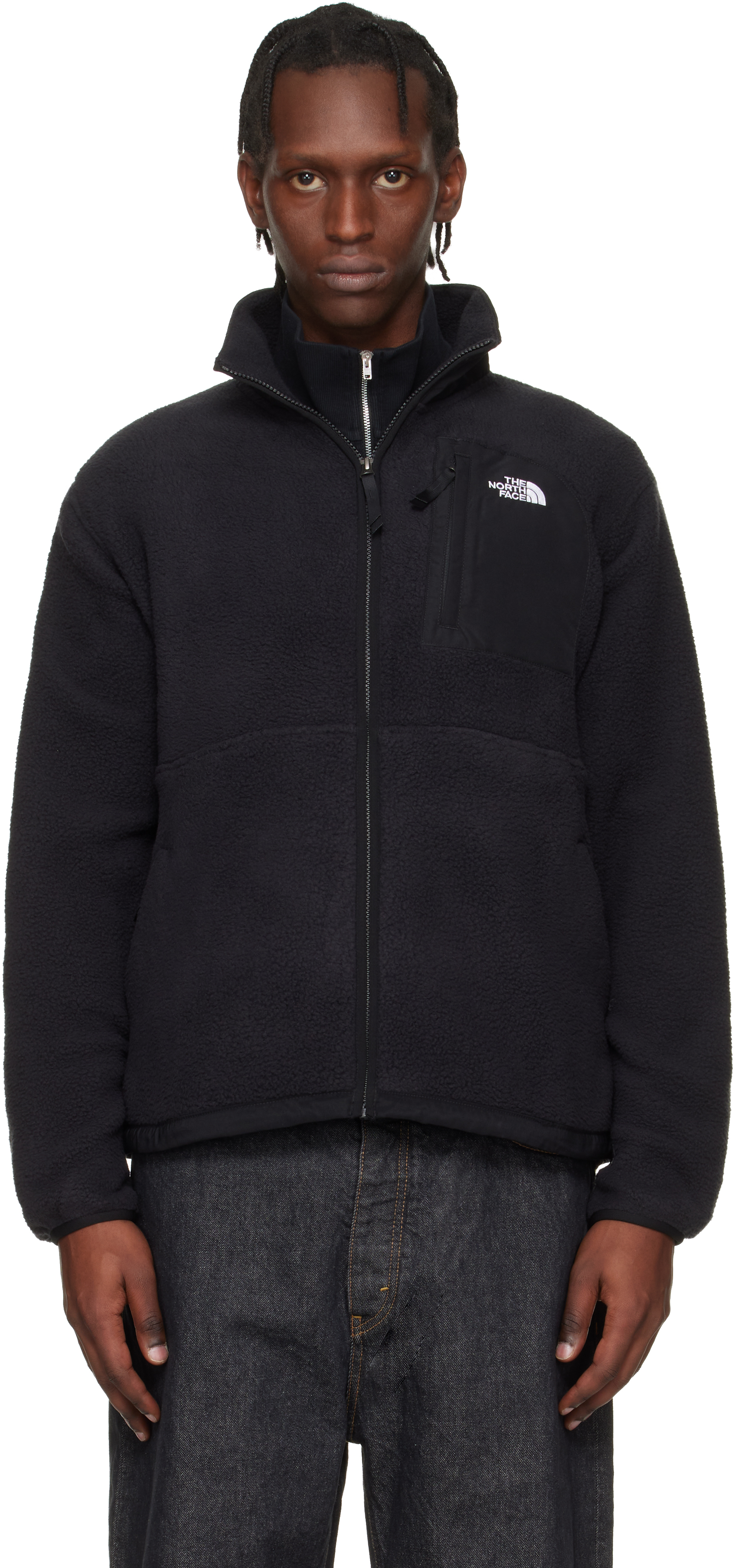 The North Face: Black Yumiori Off Peak Full-Zip Jacket | SSENSE