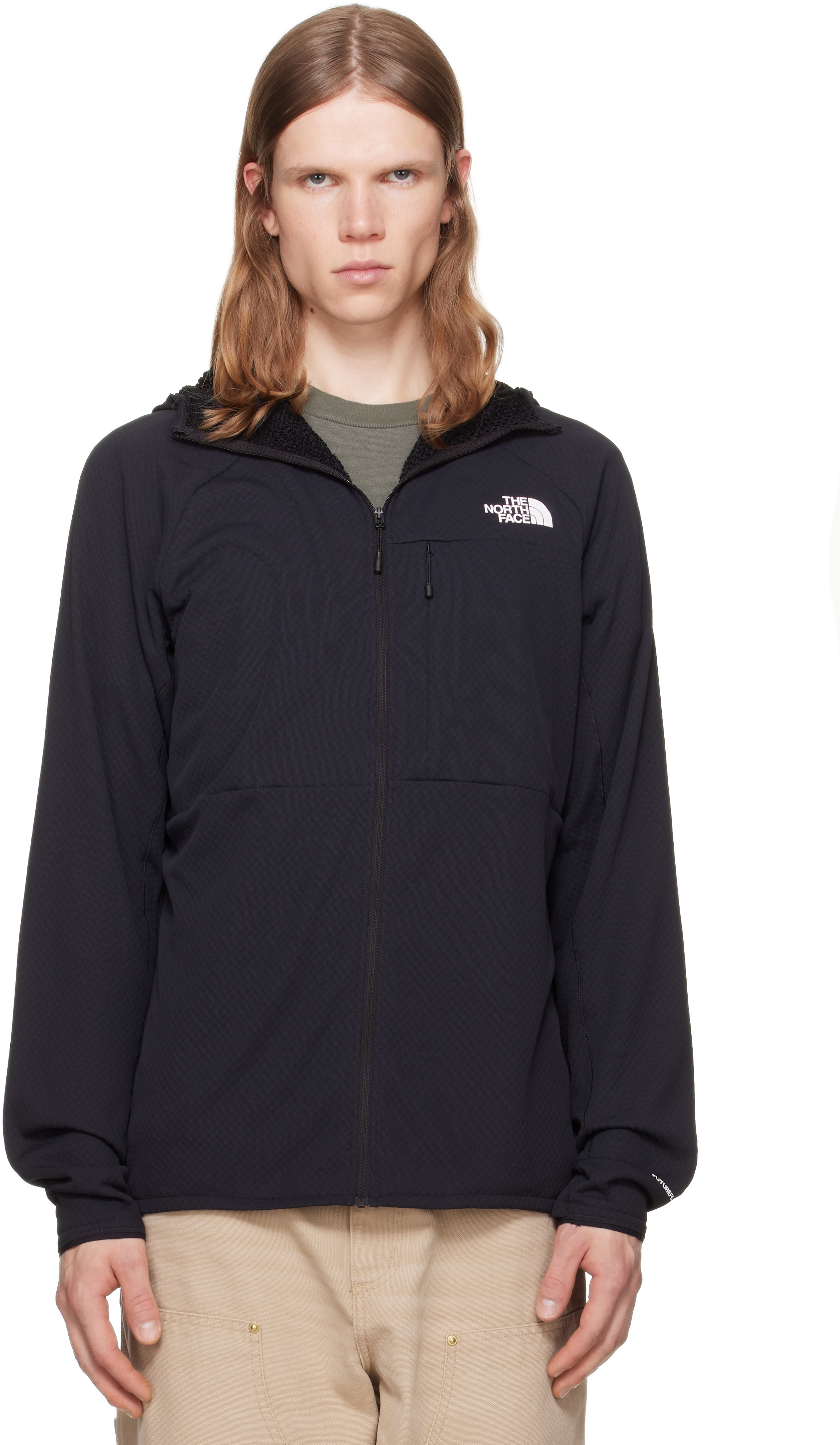 Black Summit Series FUTUREFLEECE Full-Zip Hoodie by The North Face