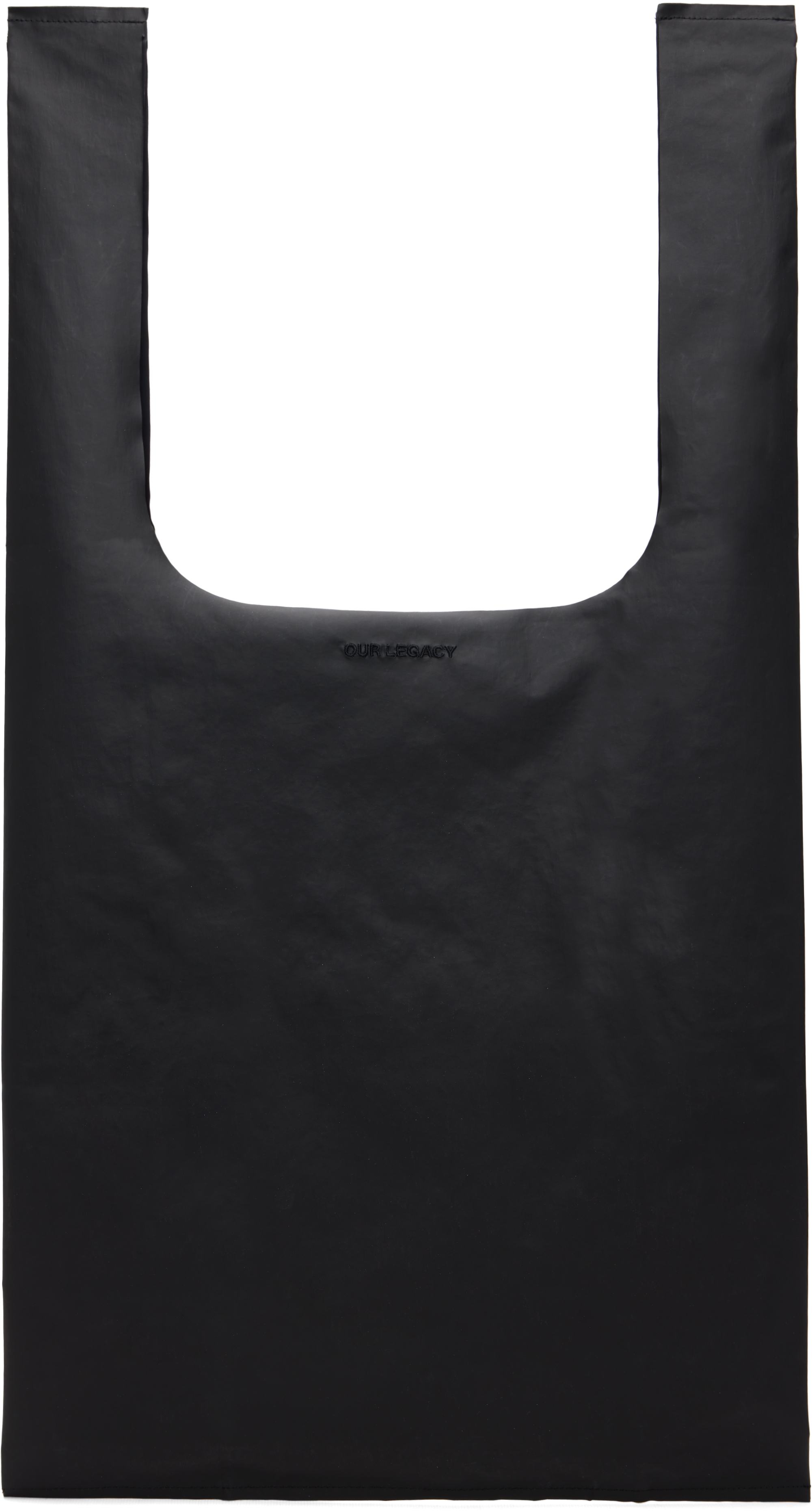 OUR LEGACY: Black Grocery Tote | SSENSE