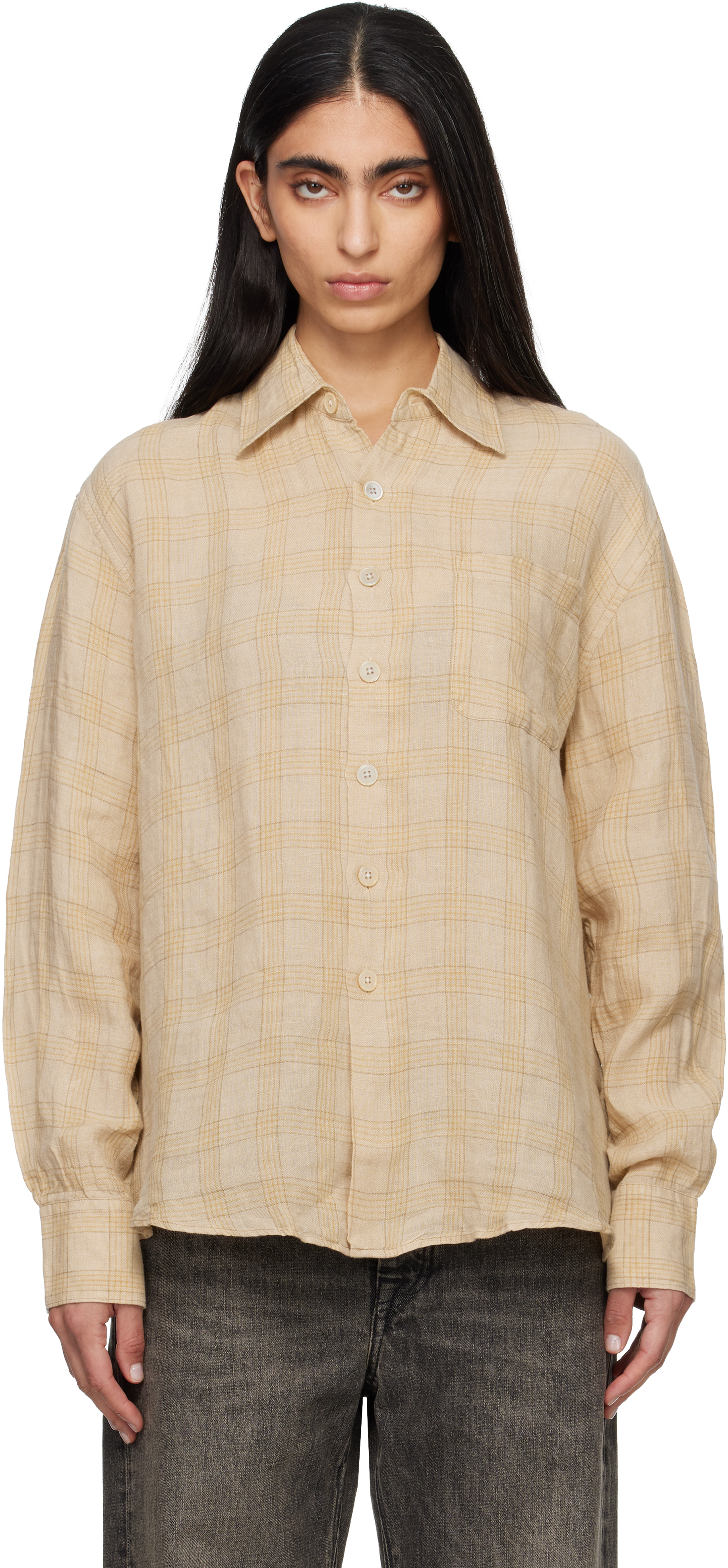トップス OUR LEGACY ABOVE SHIRT 25ss 44 OUR LEGACY: Beige Above Shirt | SSENSE Canada