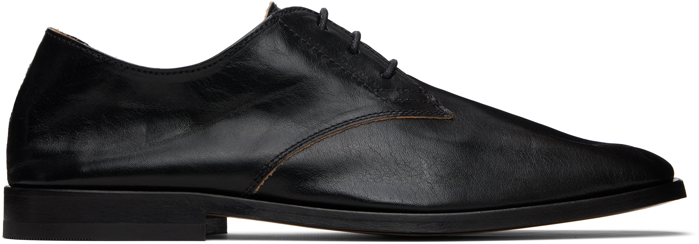 OUR LEGACY: Black Collapsing Consultant Derbys | SSENSE