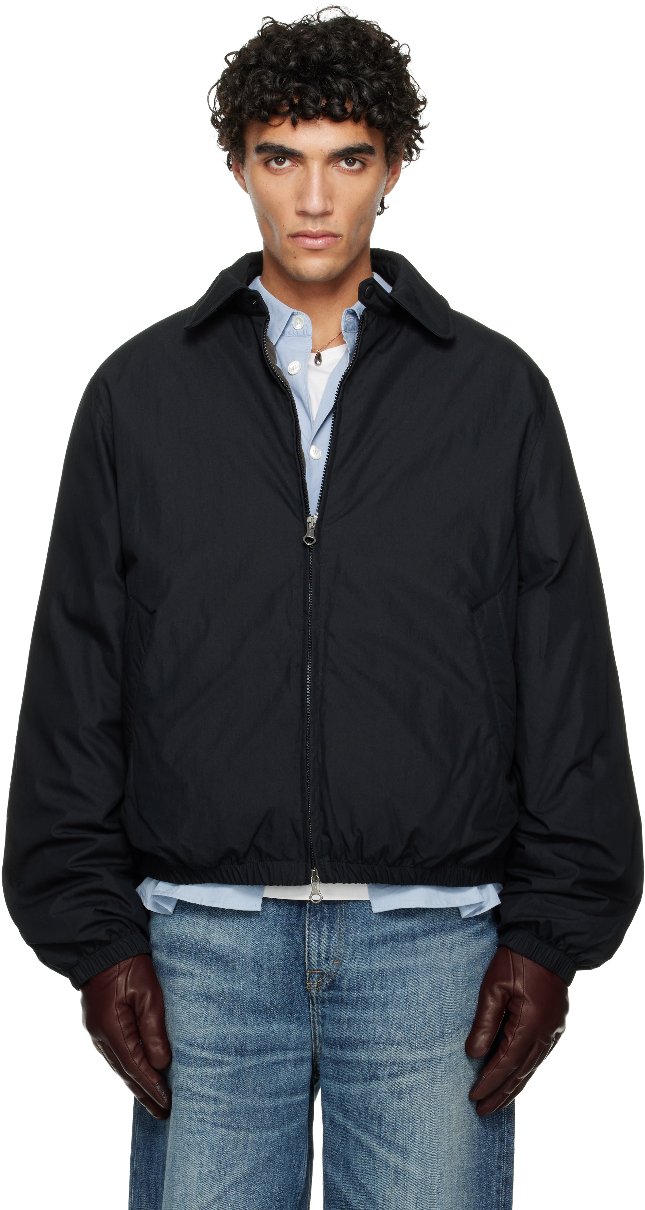 OUR LEGACY: Black Avenue Puffa Down Jacket | SSENSE