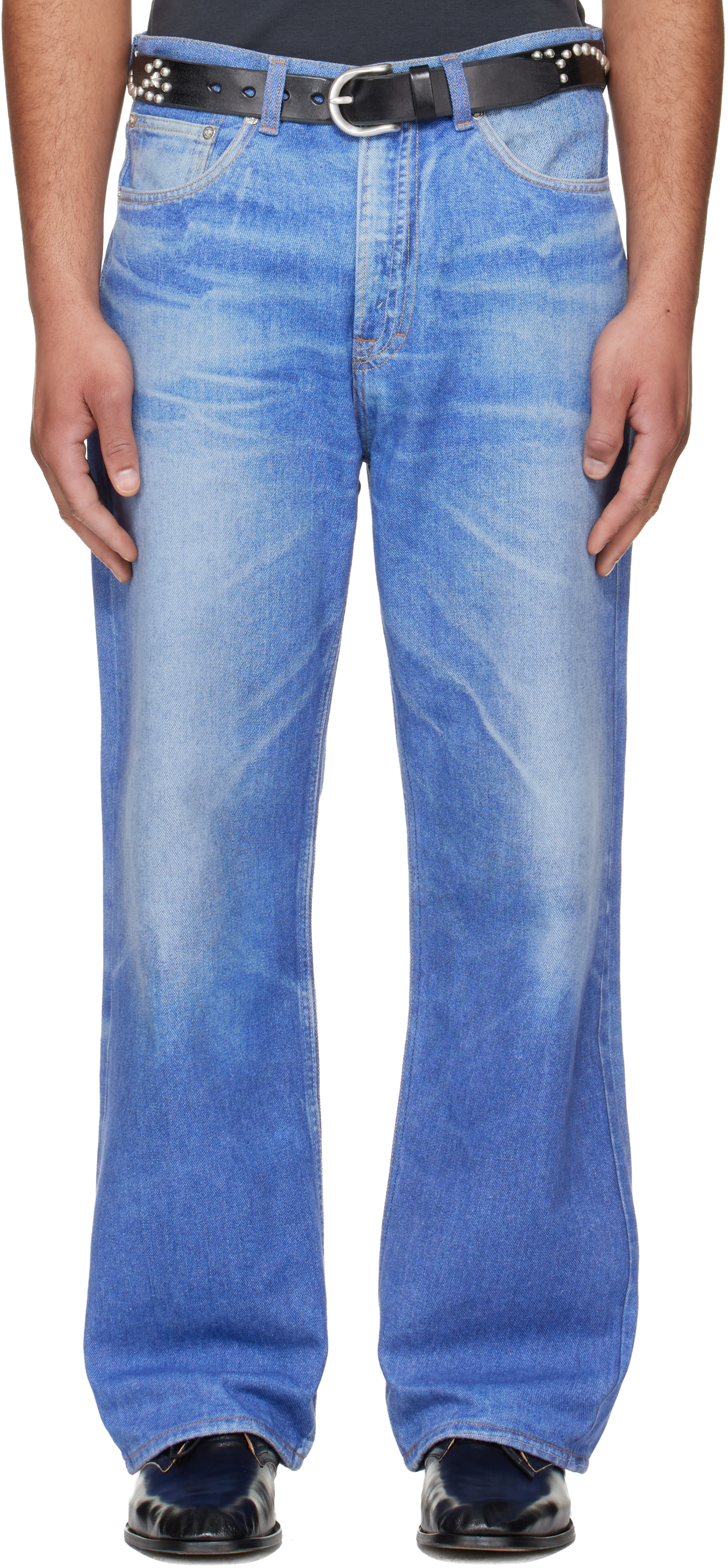 OUR LEGACY: Blue Third Cut Jeans | SSENSE