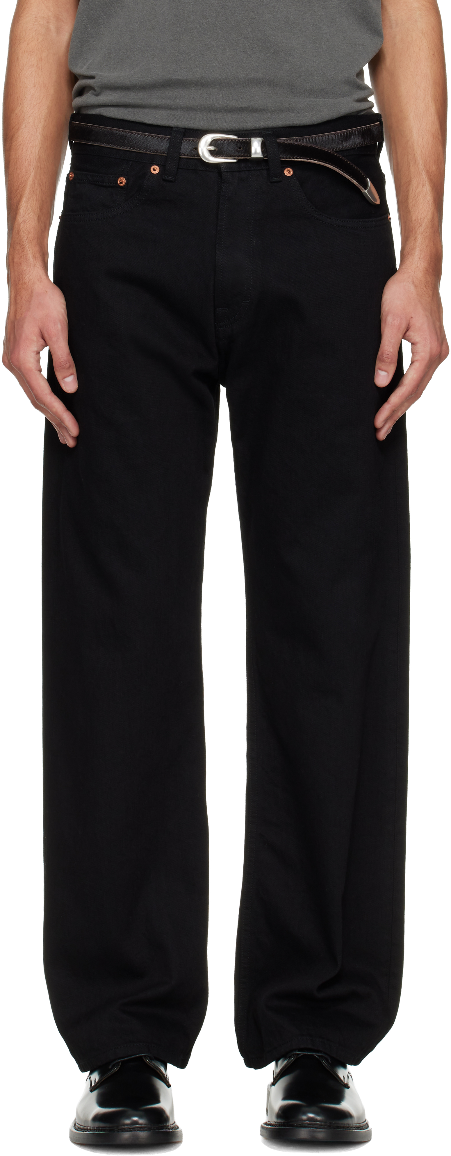 OUR LEGACY Black Third Cut Jeans