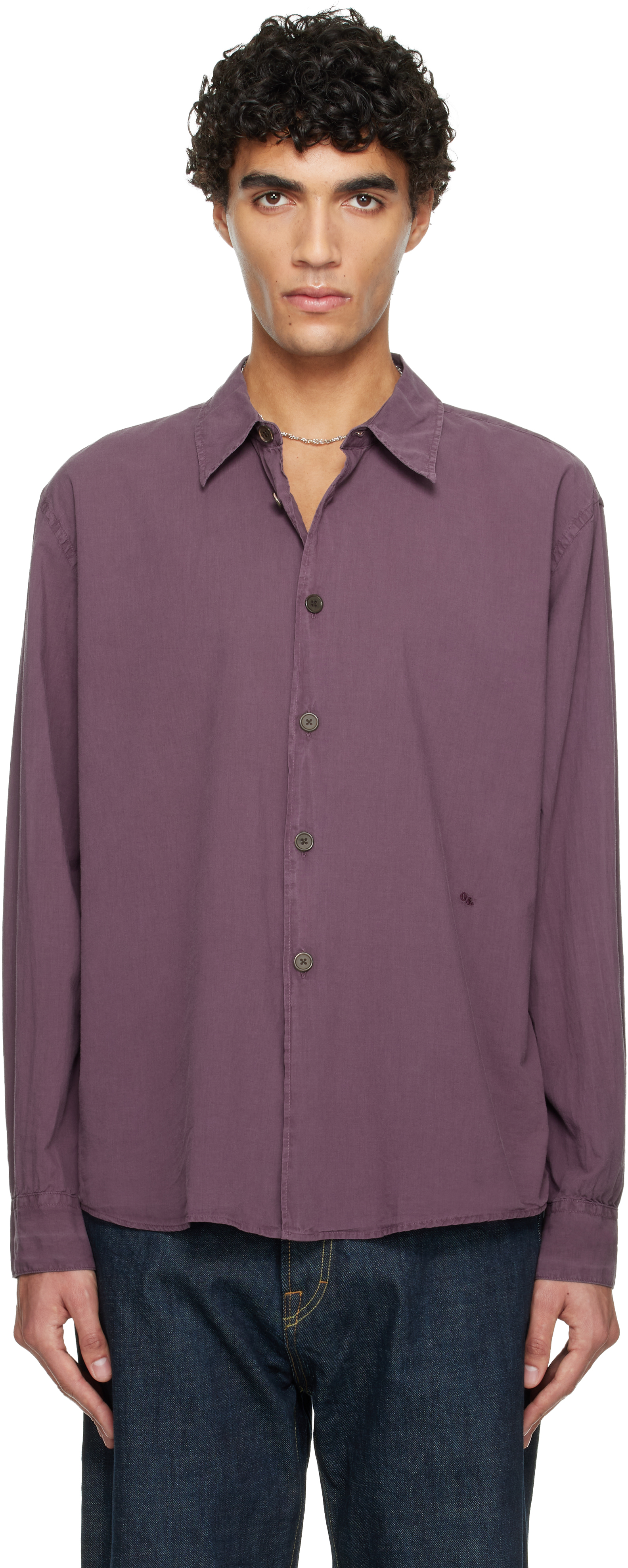 OUR LEGACY Purple Beyond Shirt