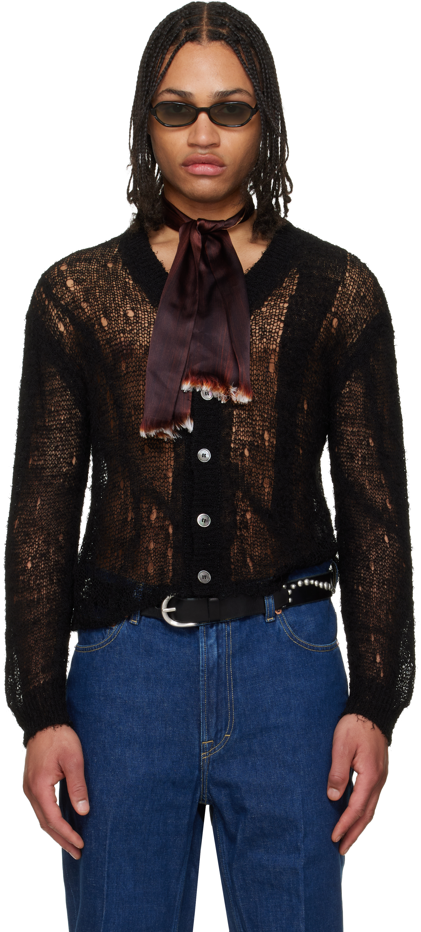 OUR LEGACY: Black Academy Cardigan | SSENSE