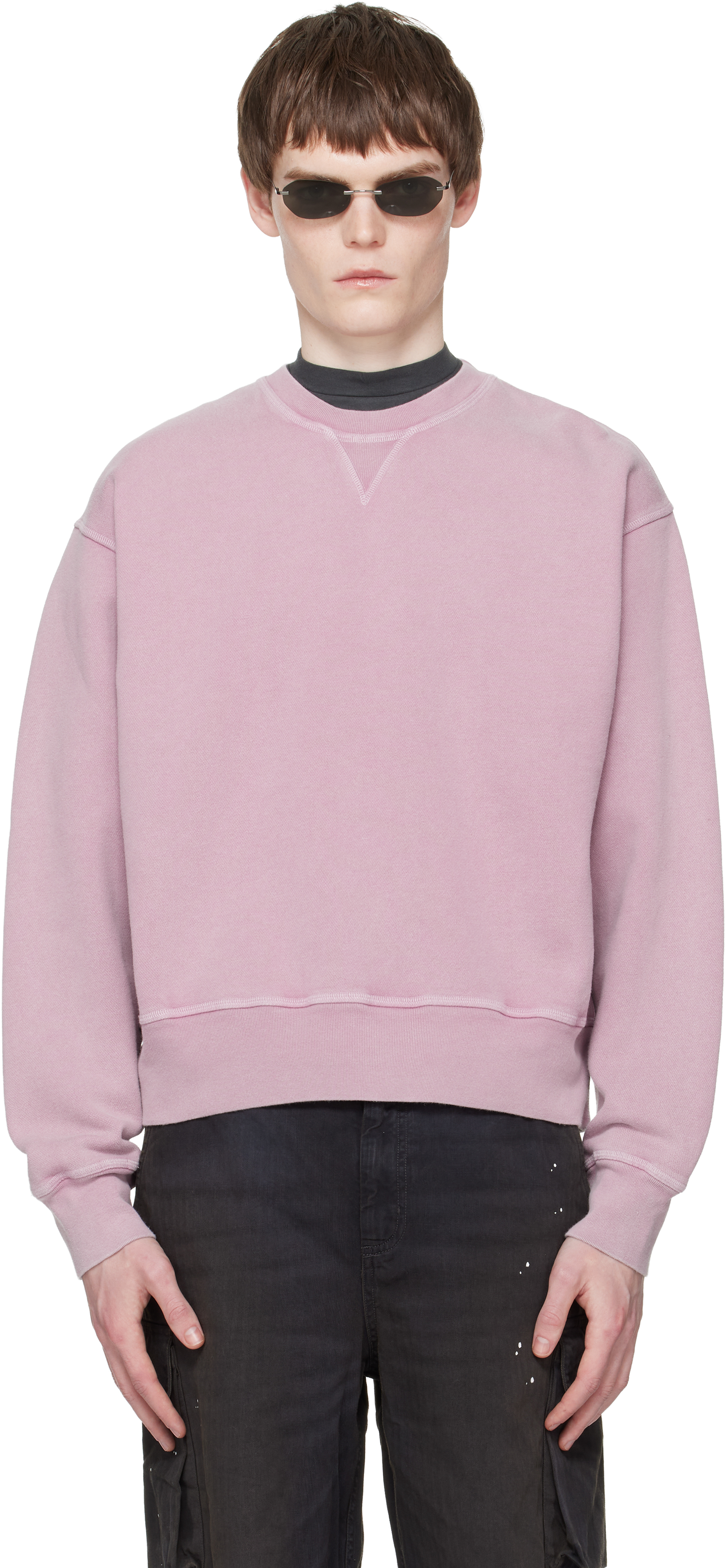 OUR LEGACY Pink Base Sweatshirt