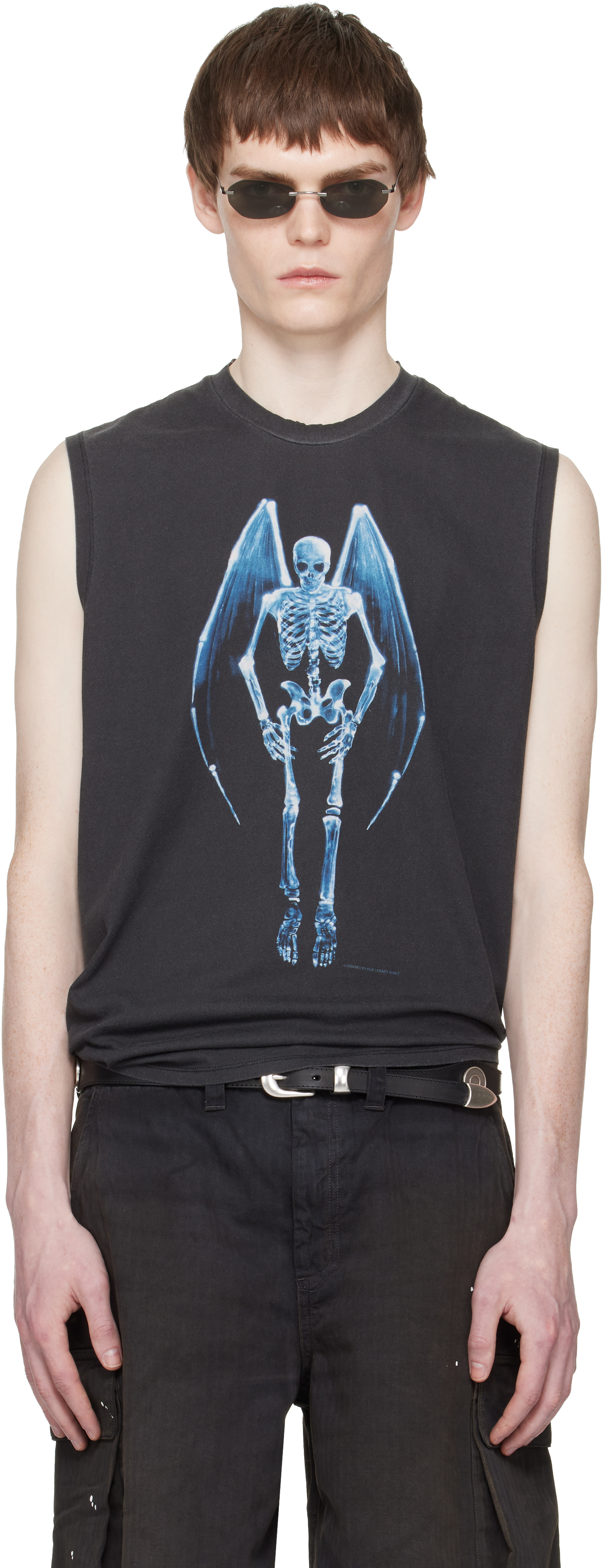 OUR LEGACY: ブラック Breathe タンクトップ | SSENSE 日本