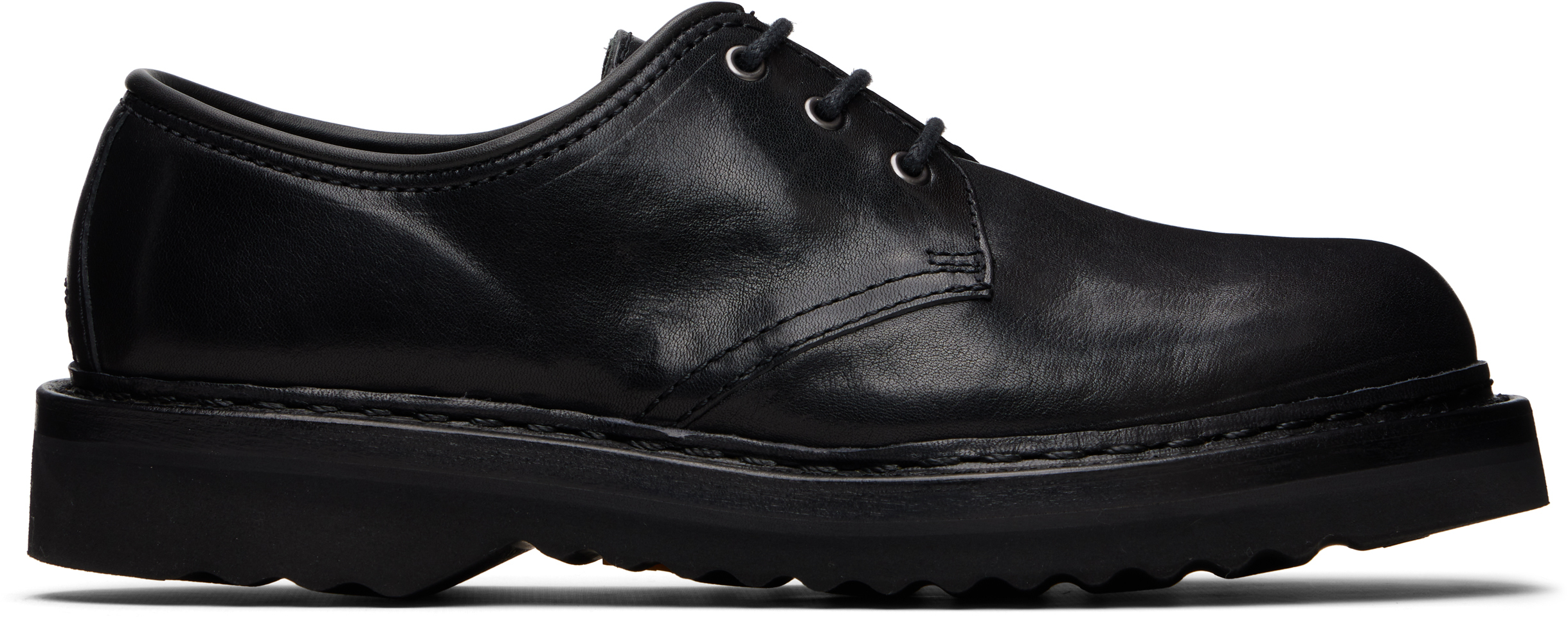 OUR LEGACY: Black Trampler Derbys | SSENSE