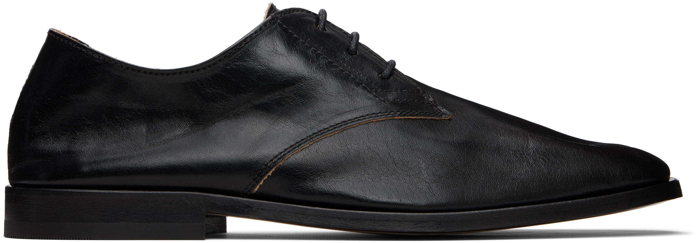 OUR LEGACY: ブラック Collapsing Consultant ダービー | SSENSE 日本